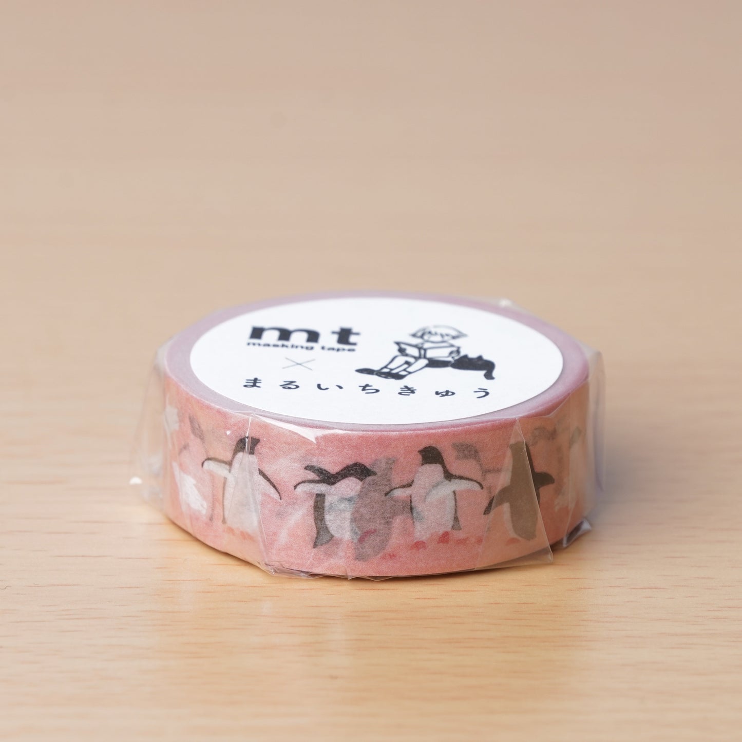 mt ex Washi Masking Tape - Penguin (15mm x 7m)