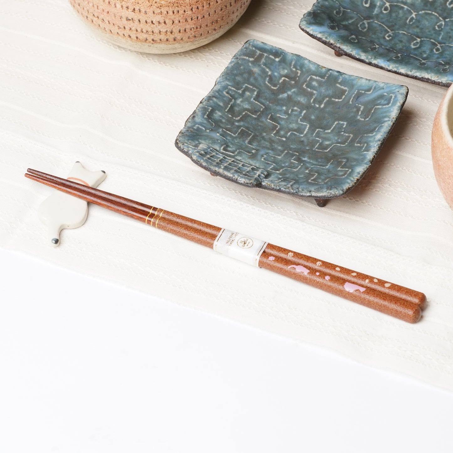 Chopsticks and Chopstick rests set of 2