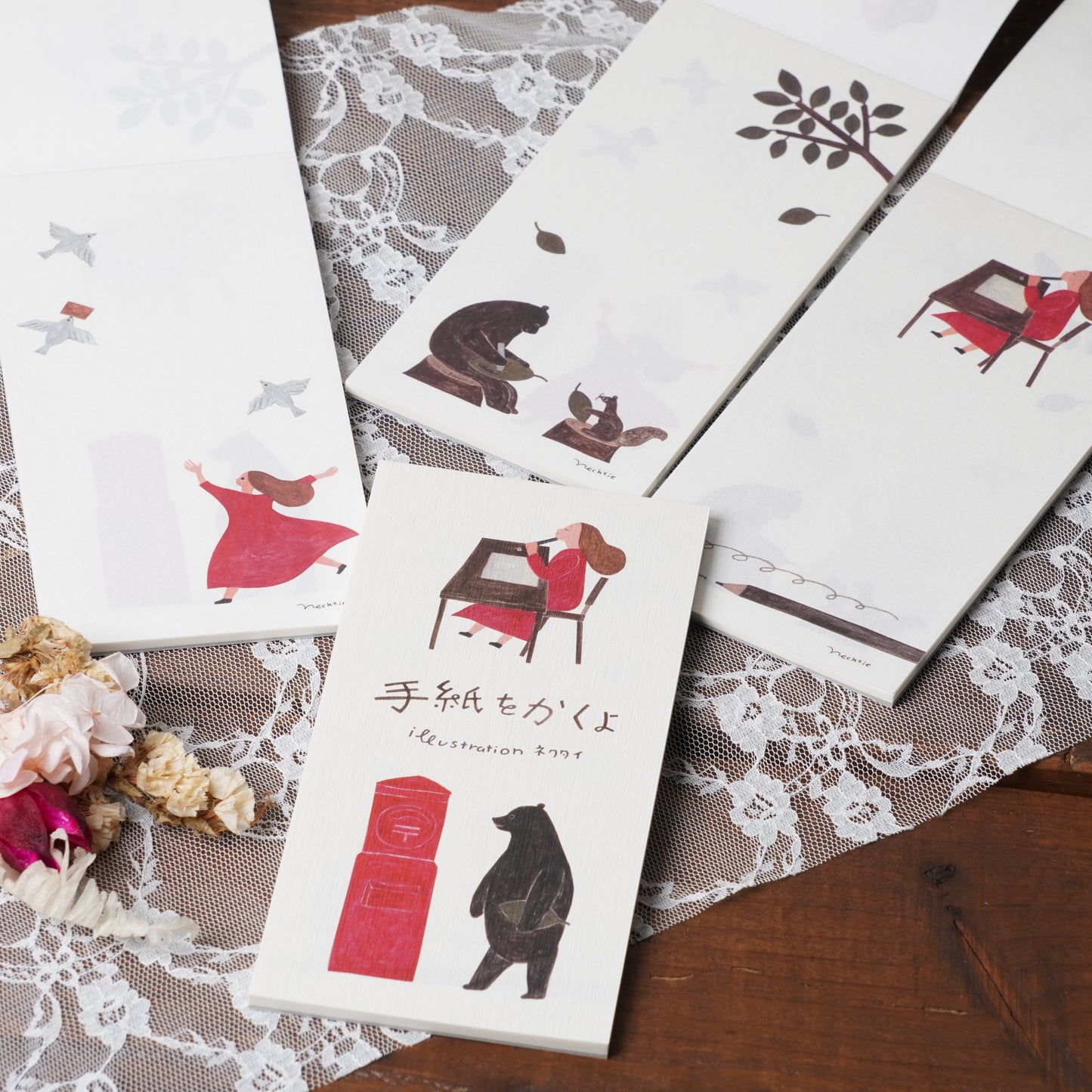 Memo Pad Ippitsusen Write a letter