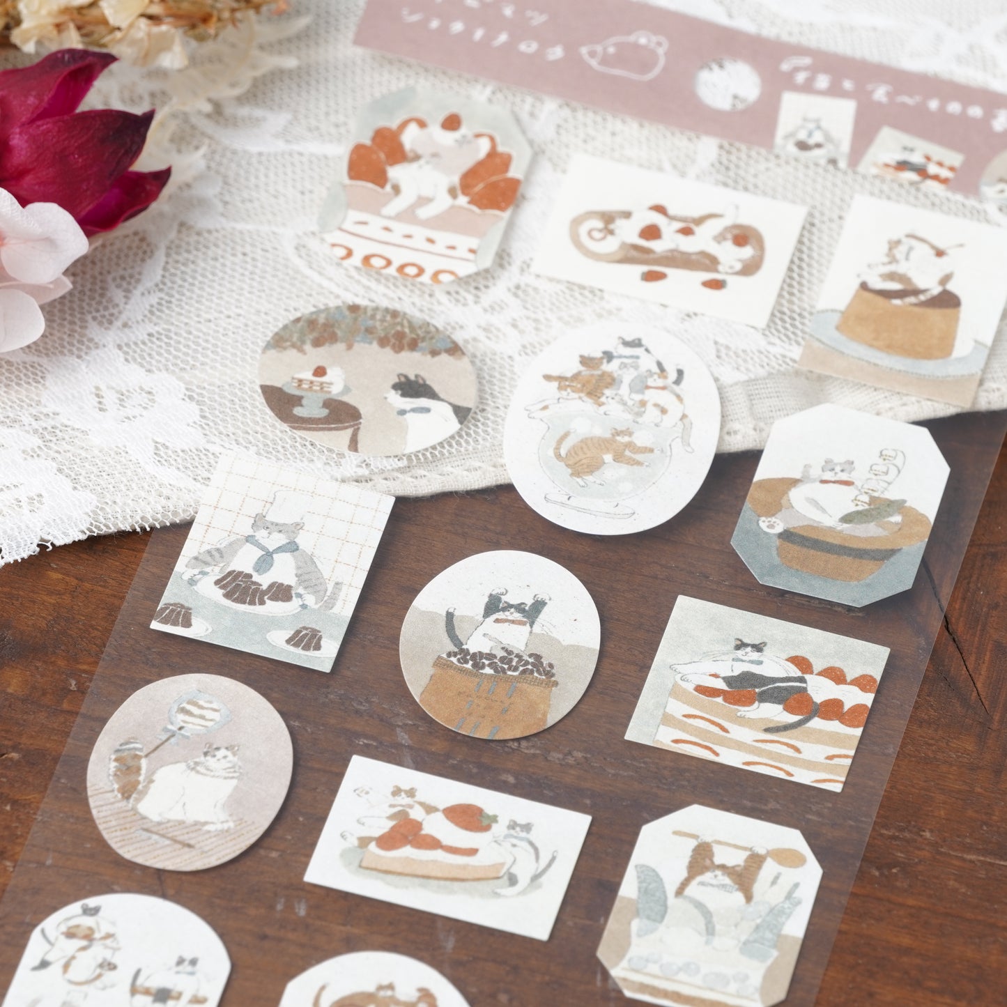 Cat Sticker Shoichiro Tobimatsu