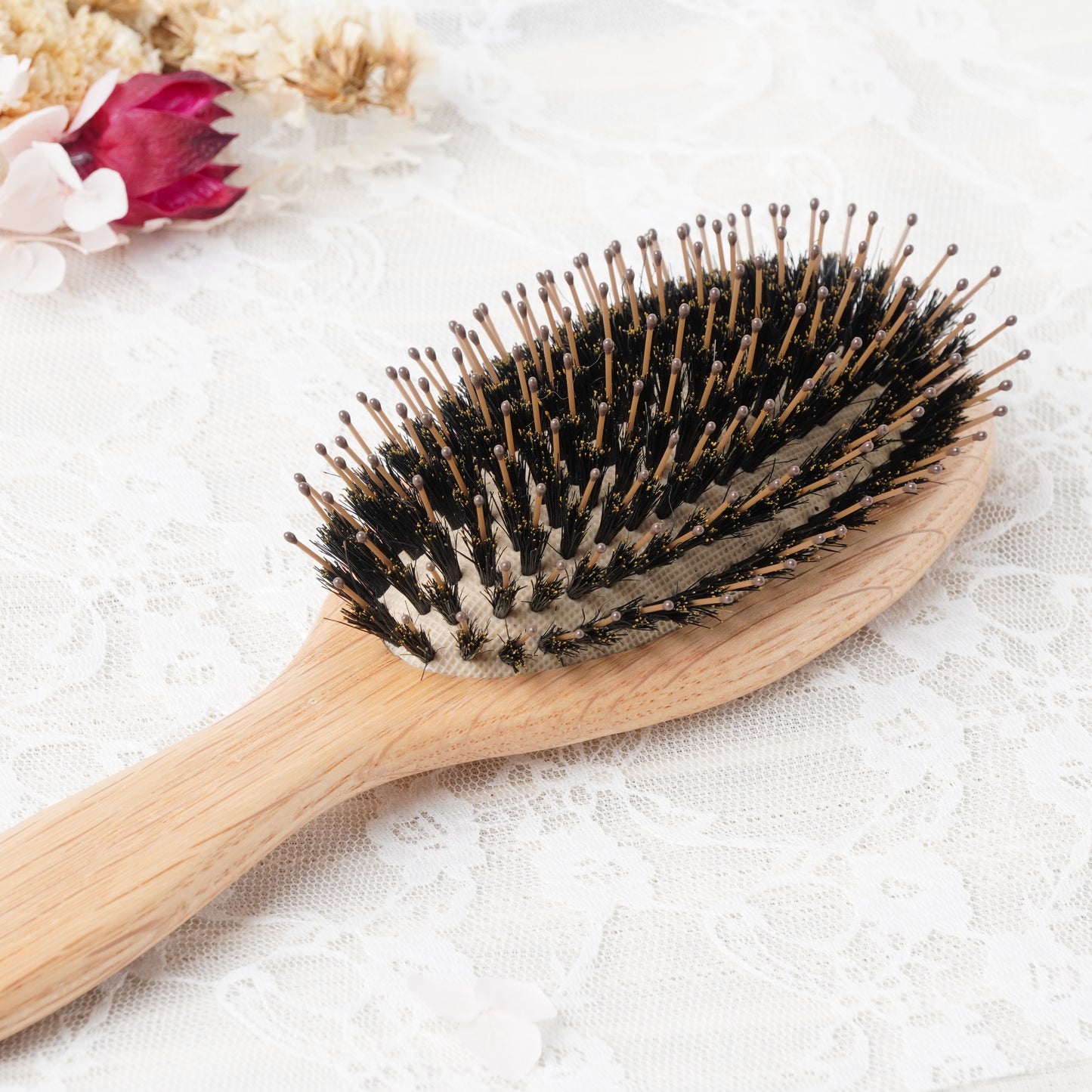 Oak Wood Hair Brush