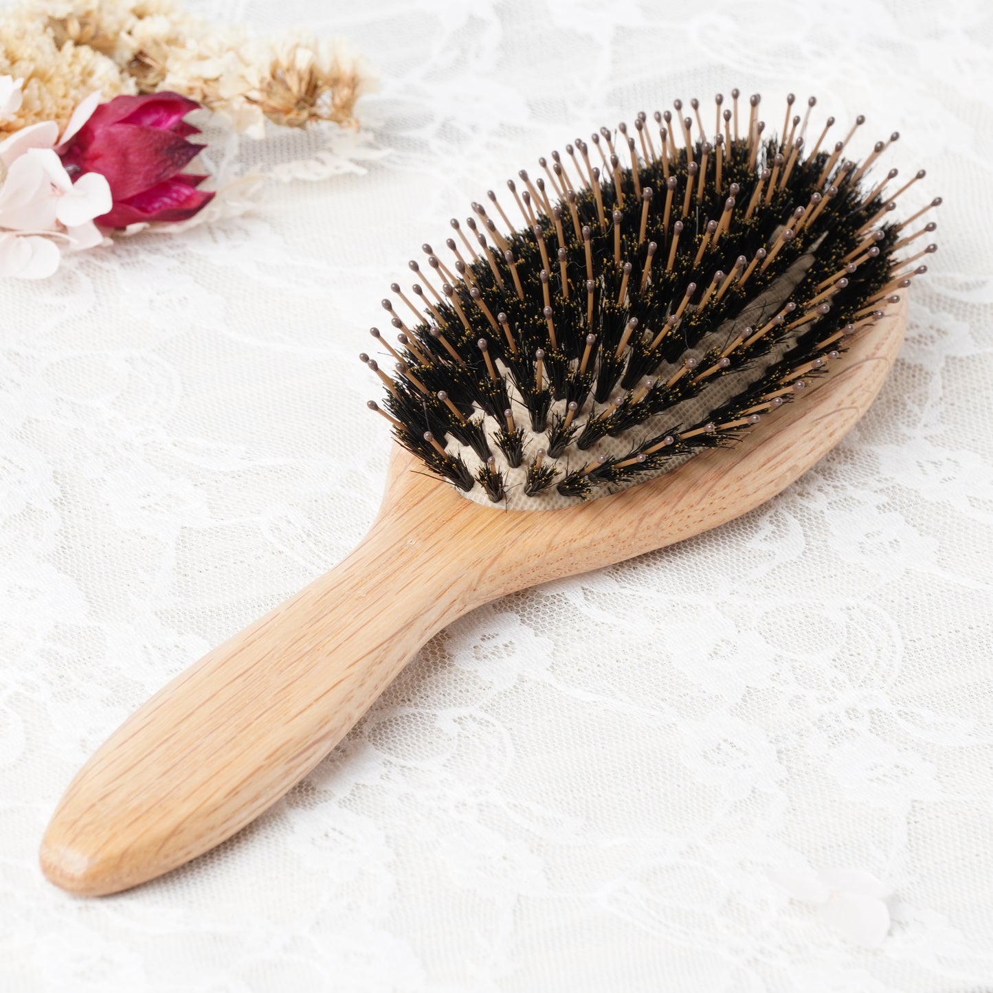 Oak Wood Hair Brush
