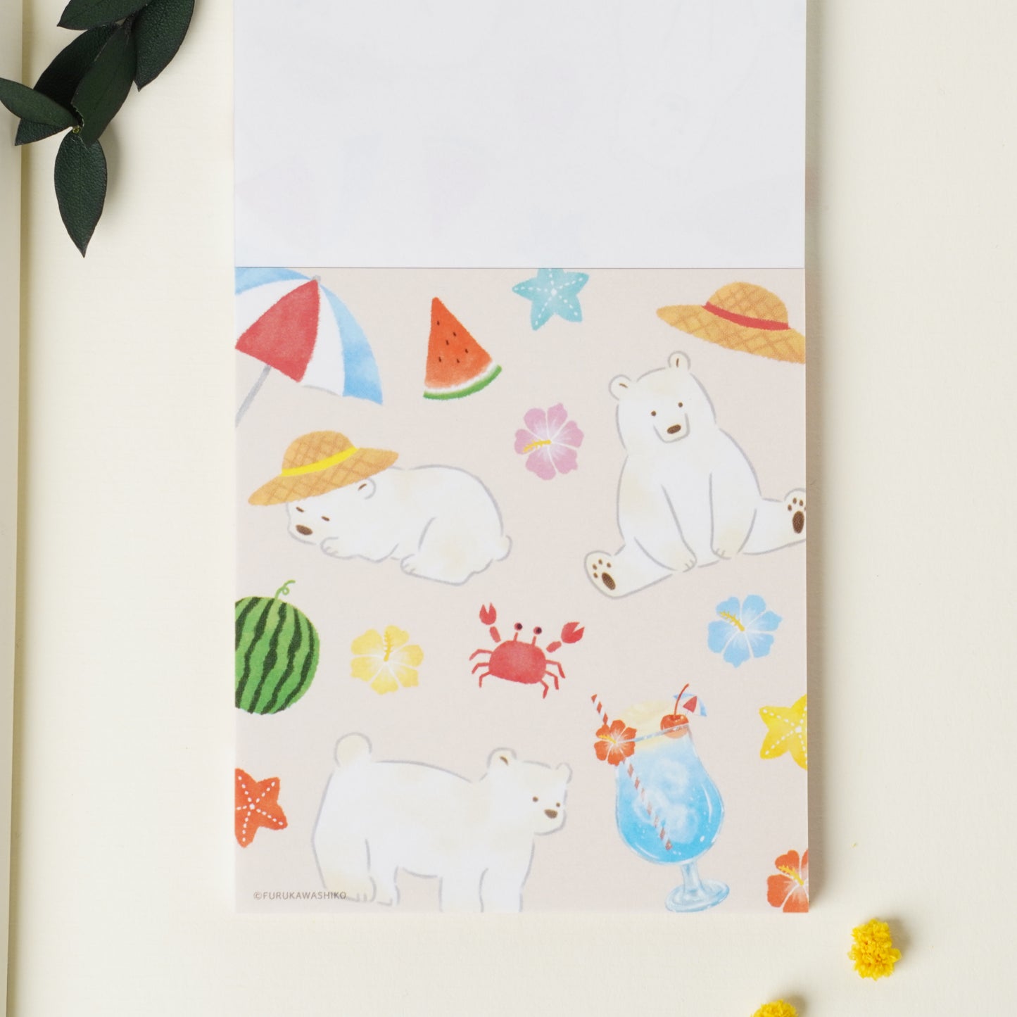 Memopad Polar Bear