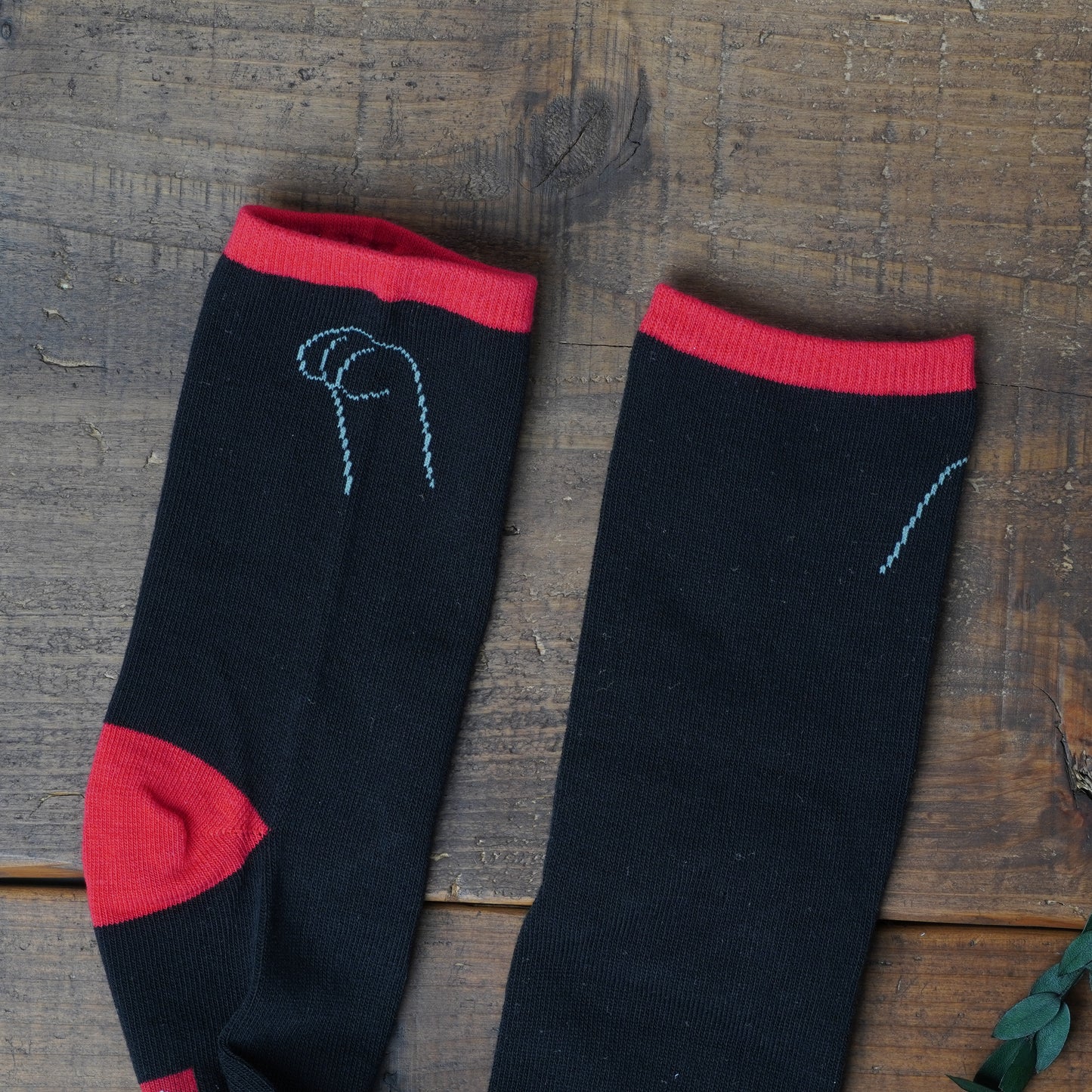 Black Fuku Neko Cat Socks