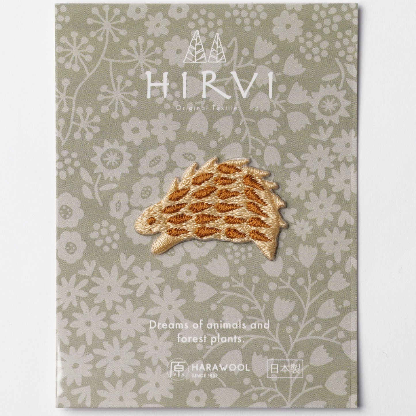 Sticker & Iron-on Wappen Embroidery Badges HIRVI