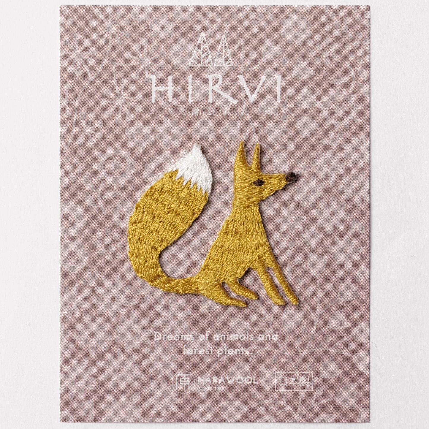 Sticker & Iron-on Wappen Embroidery Badges HIRVI