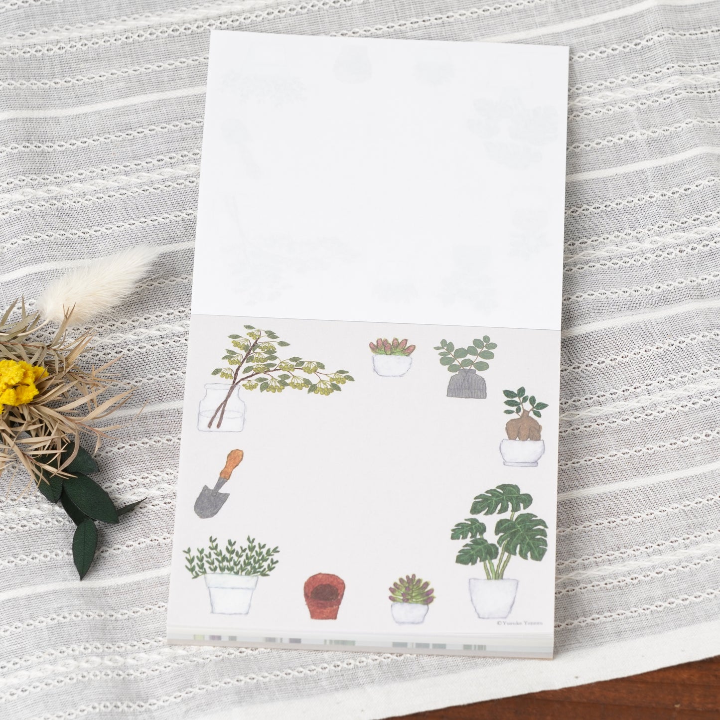 Square Memopad Green