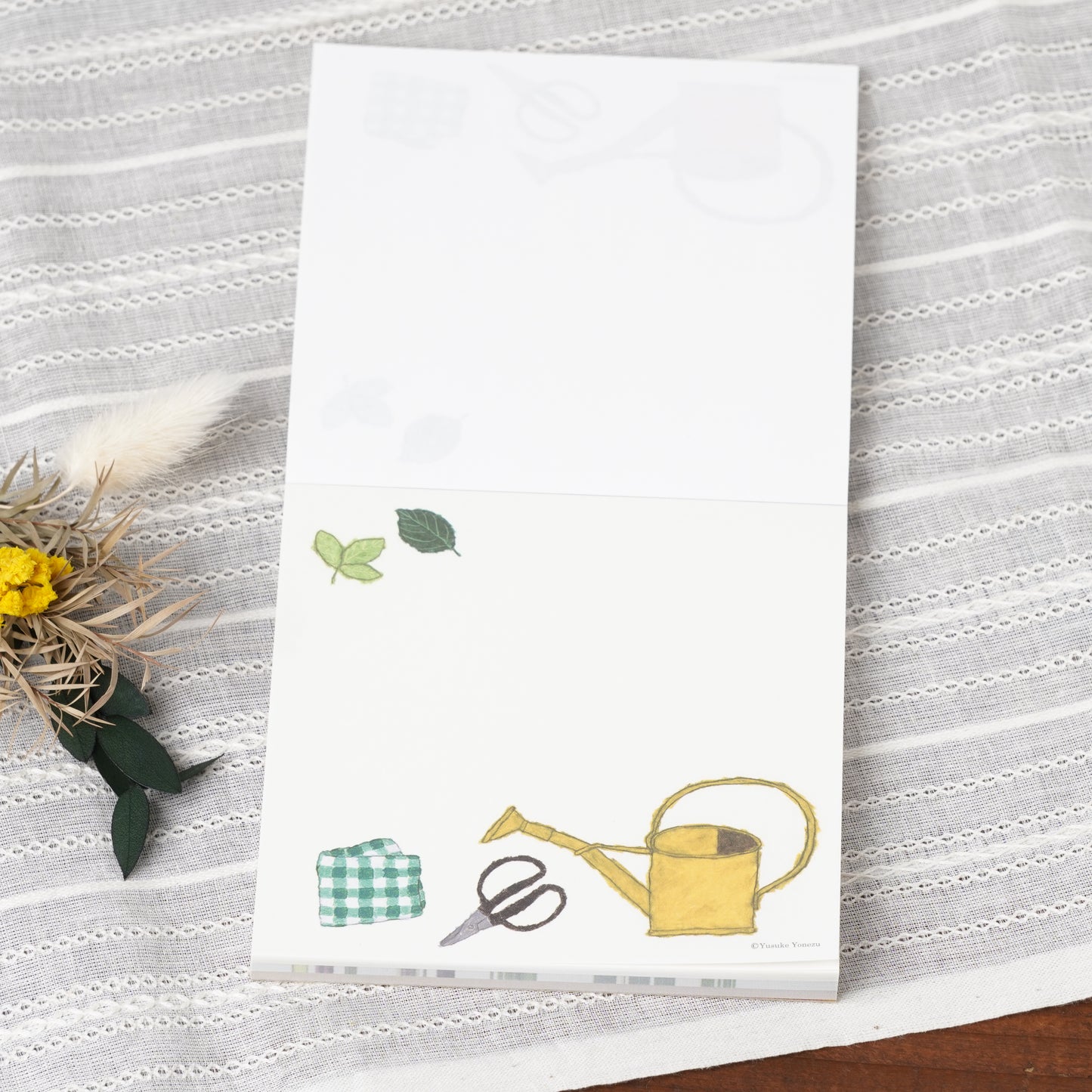 Square Memopad Green