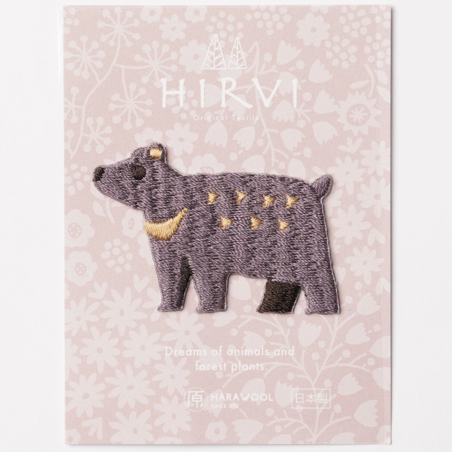 Sticker & Iron-on Wappen Embroidery Badges HIRVI