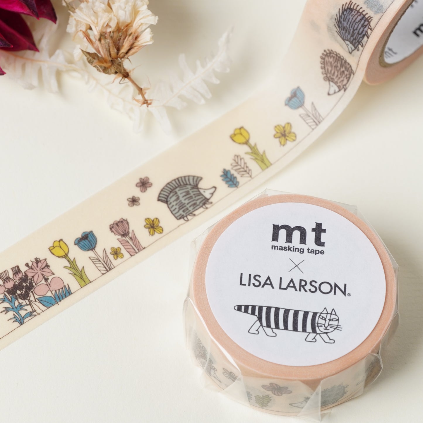 Hedgehog masking tape 18mm width