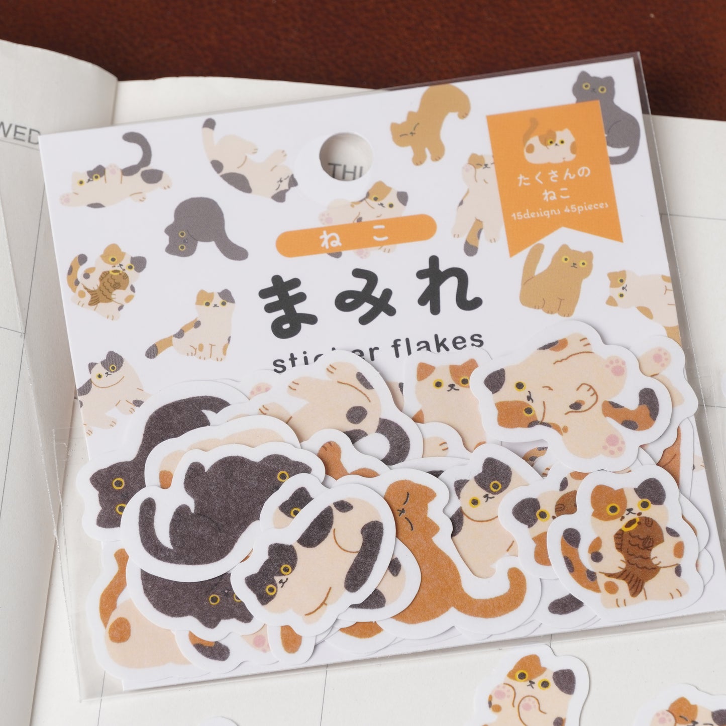 Cats Flake Sticker