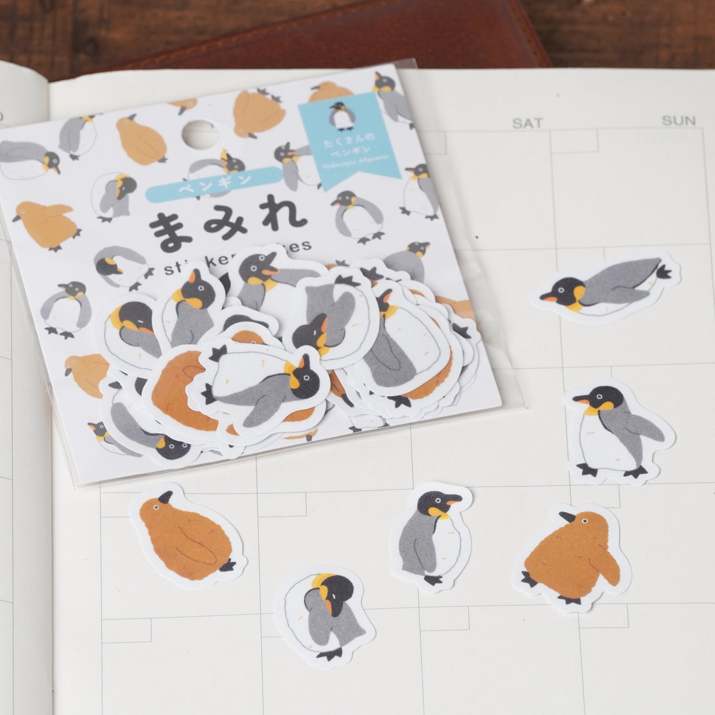 Penguin Flake Sticker