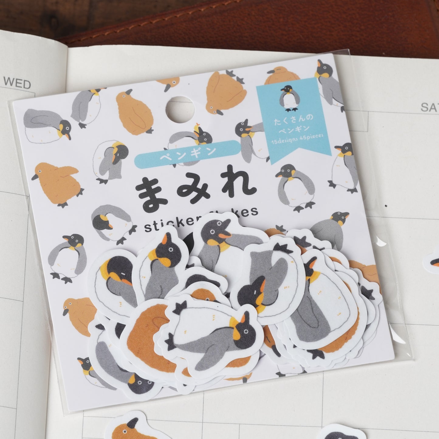 Penguin Flake Sticker