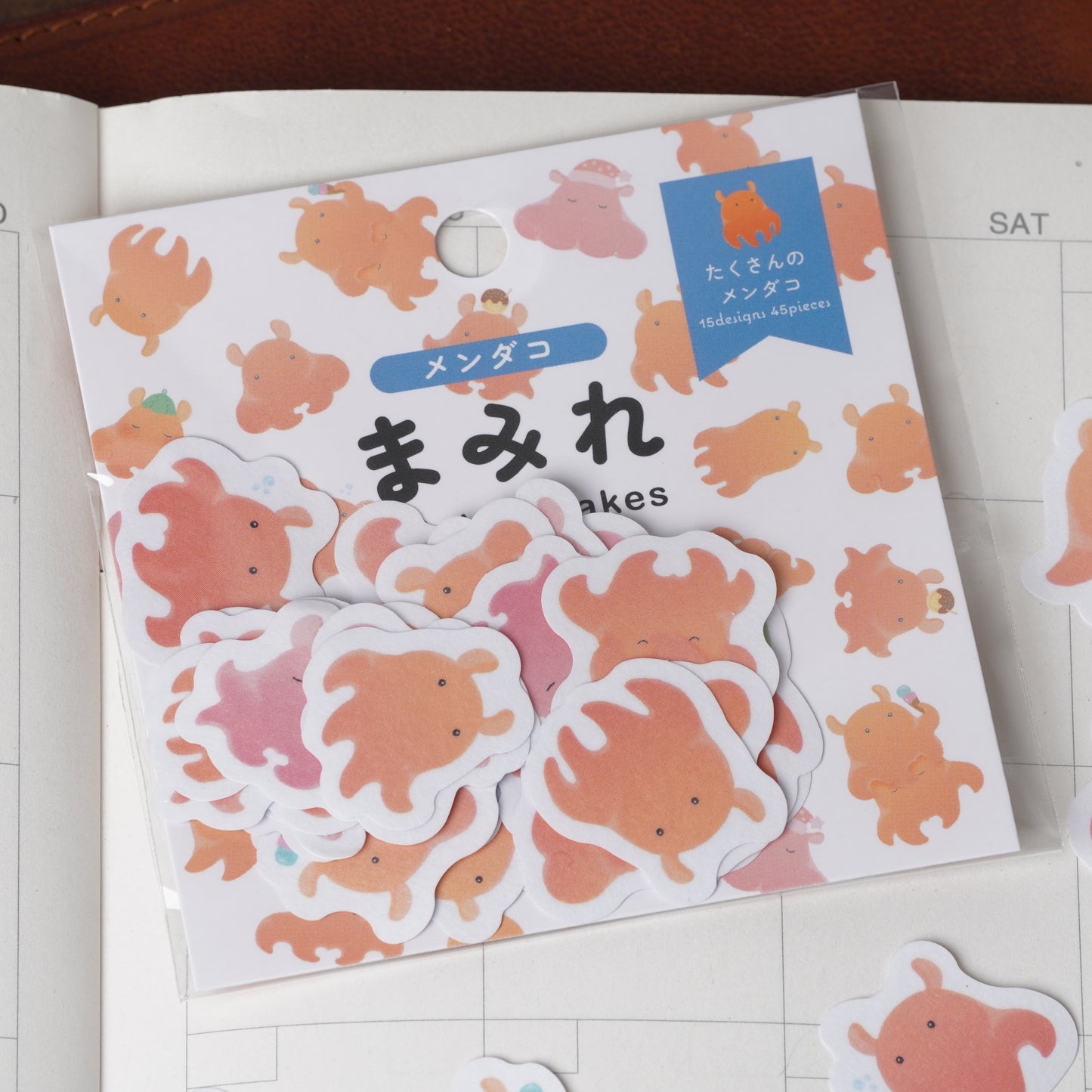 Flapjack Octopus Flake Sticker