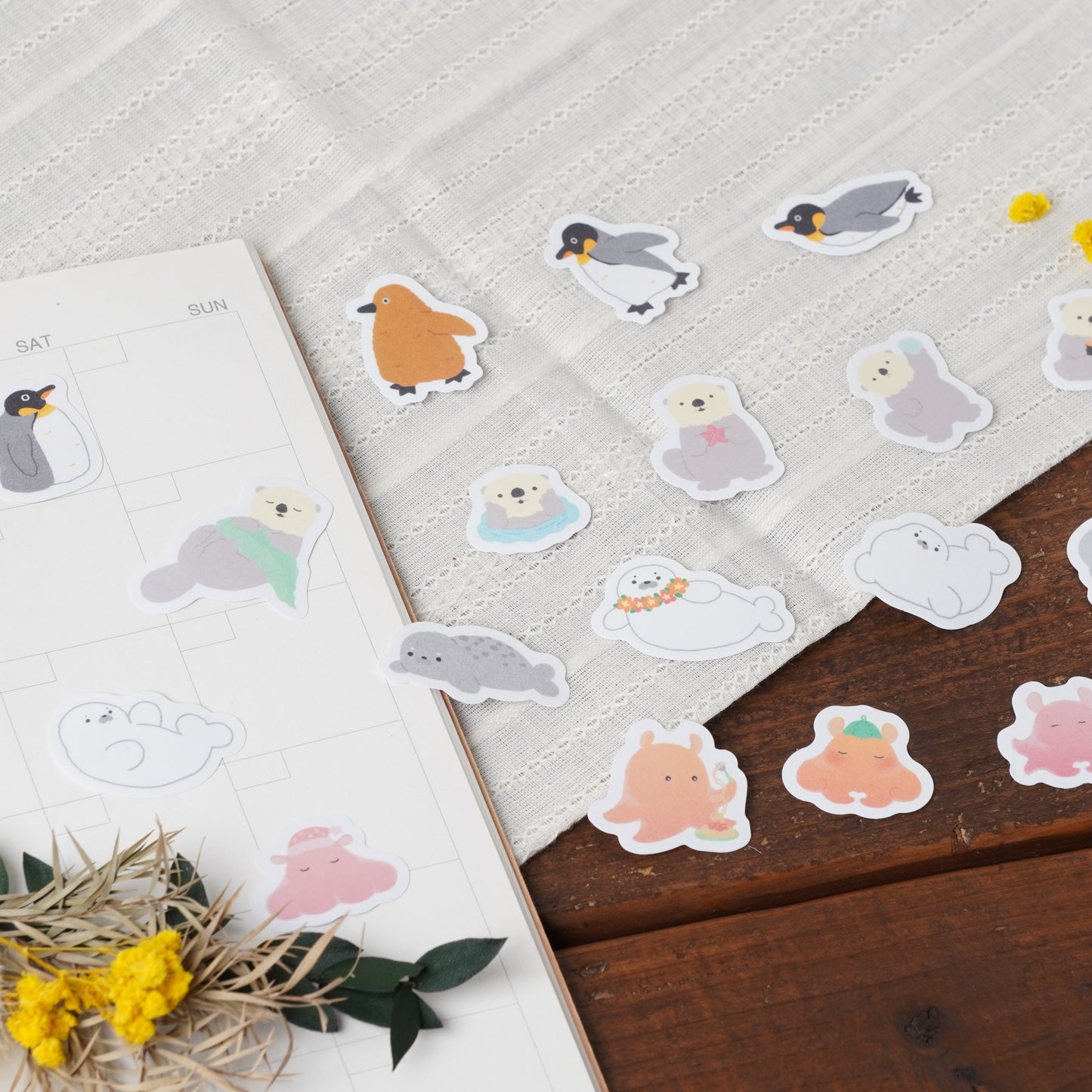 Sea Otter Flake Sticker