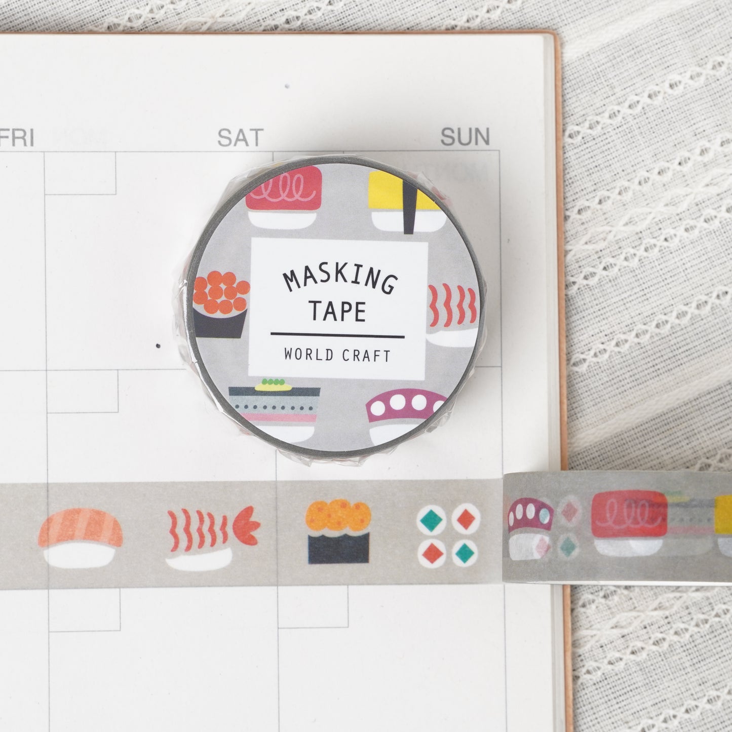 Sushi Masking Tape 15mm Width