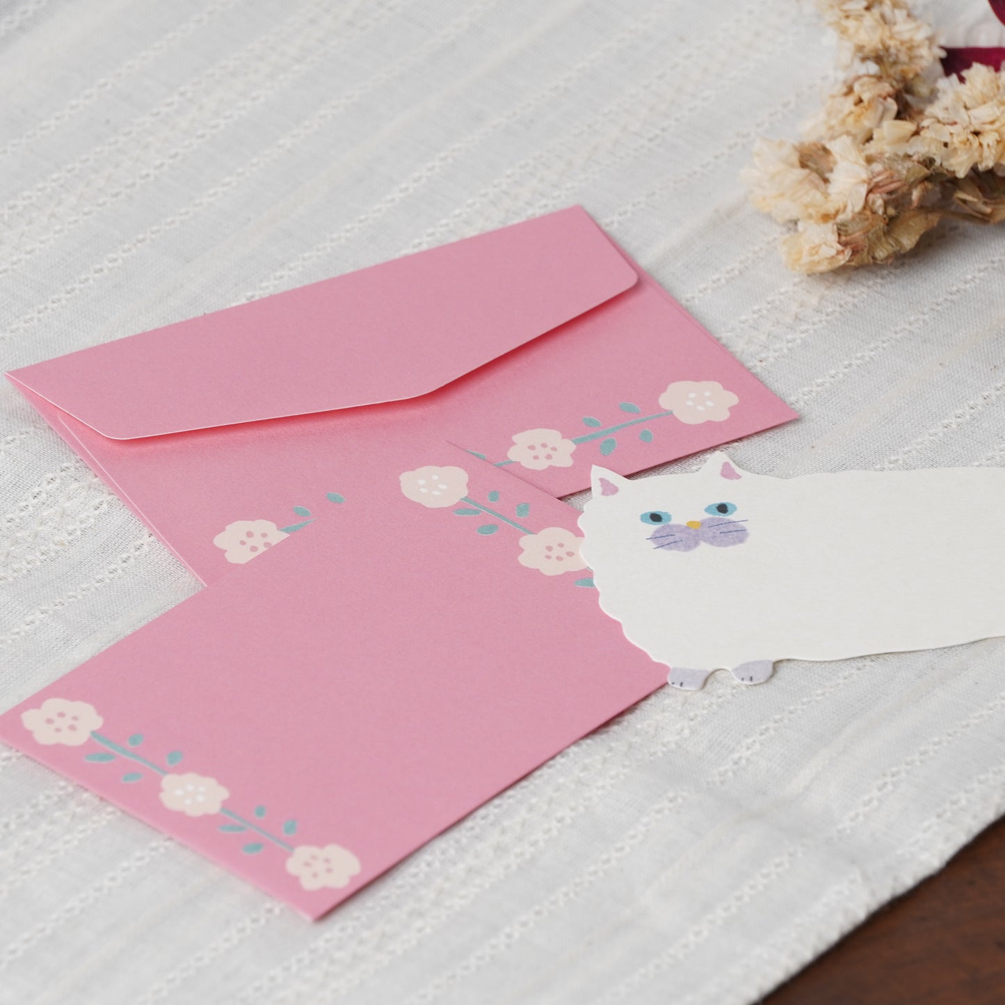 Mini Message Card Fluff Moo Moo