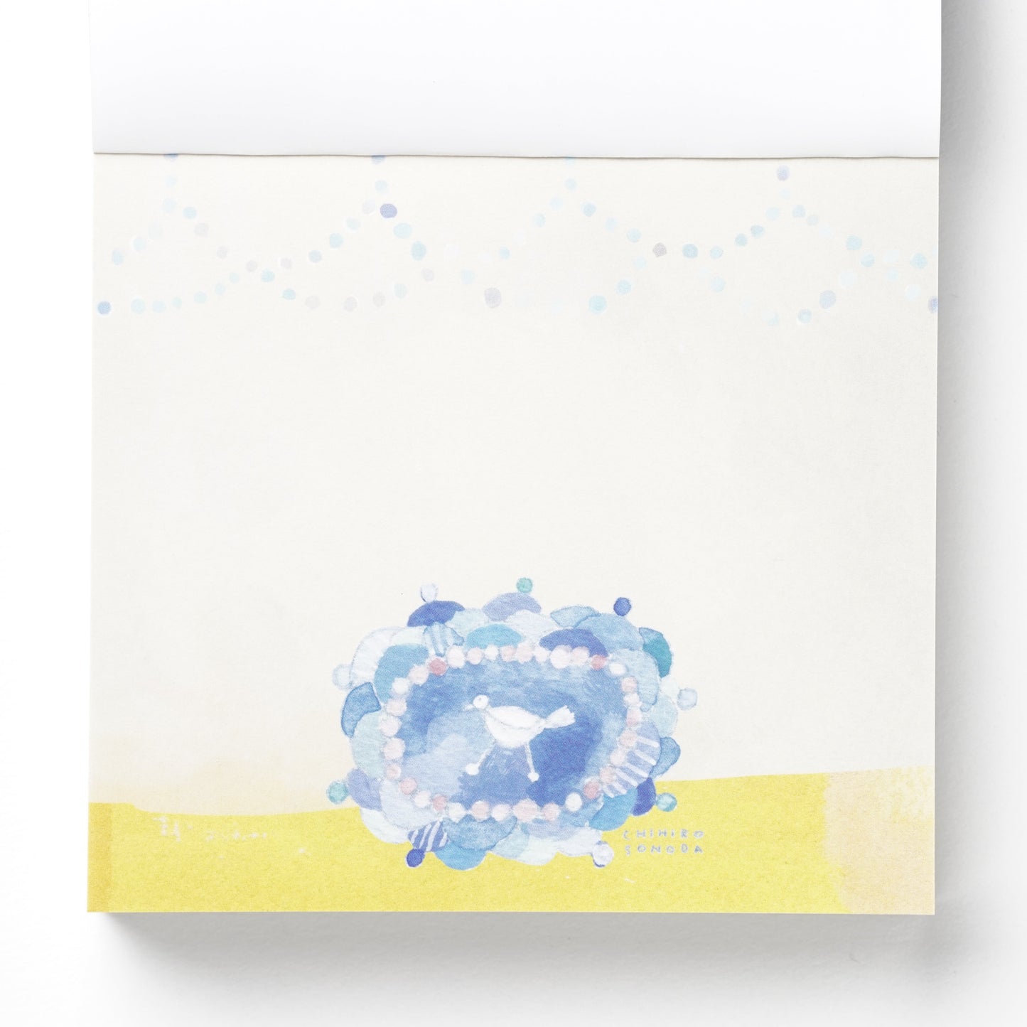 Memo pad brooch