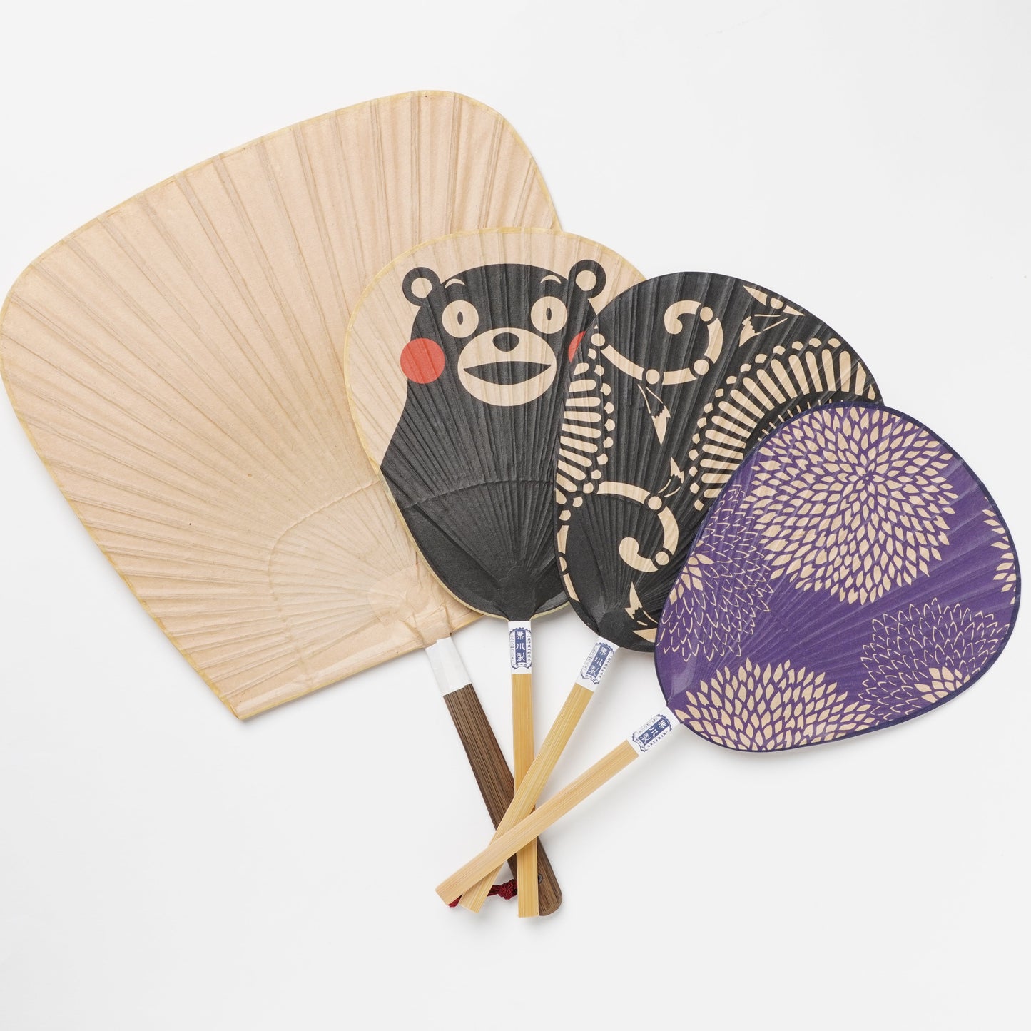 Kurikawa Shoten Uchiwa Fan – Traditional Japanese Paper Fan