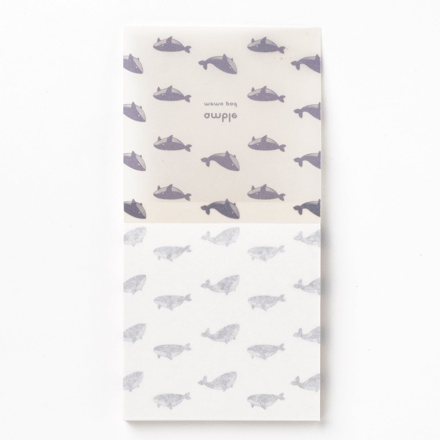 Memopad whale