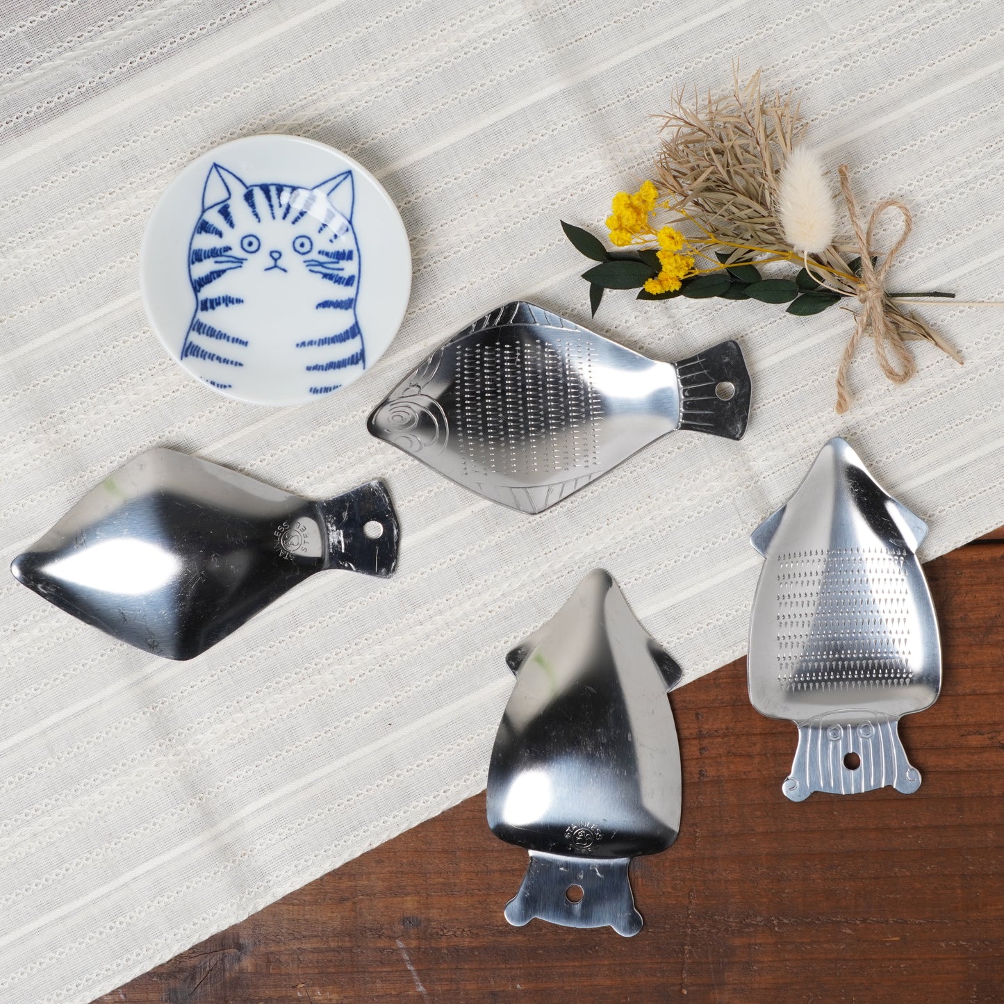 Squid Stainless Grater