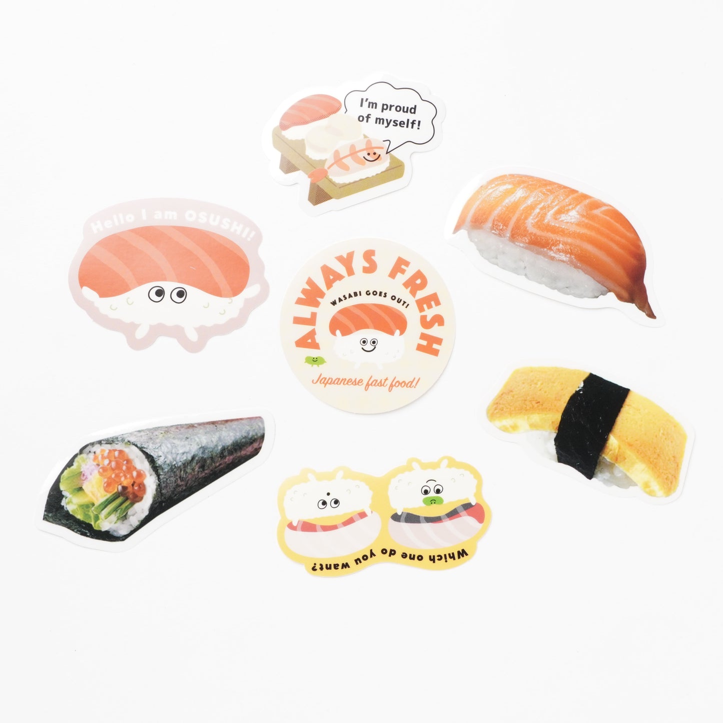 Sticker Pack - Sushi