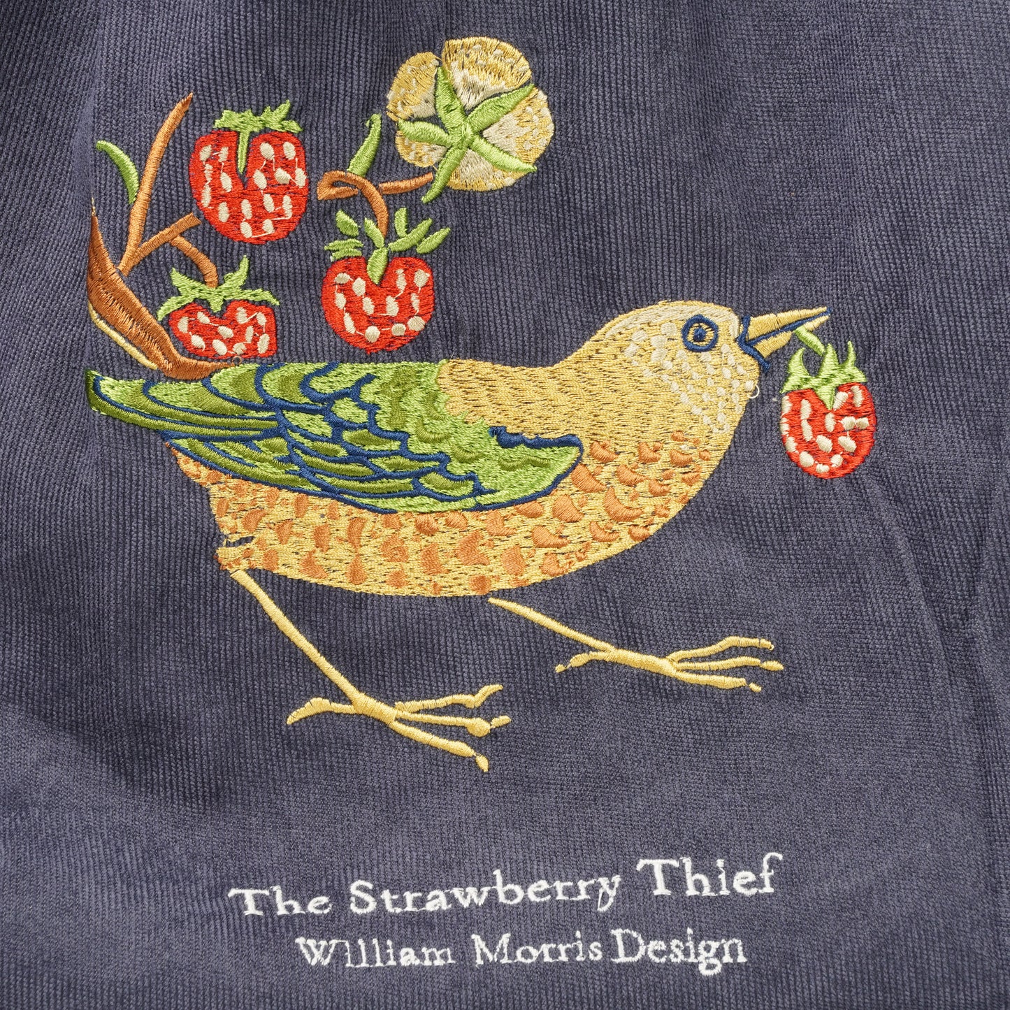 Tote bag strawberry thief