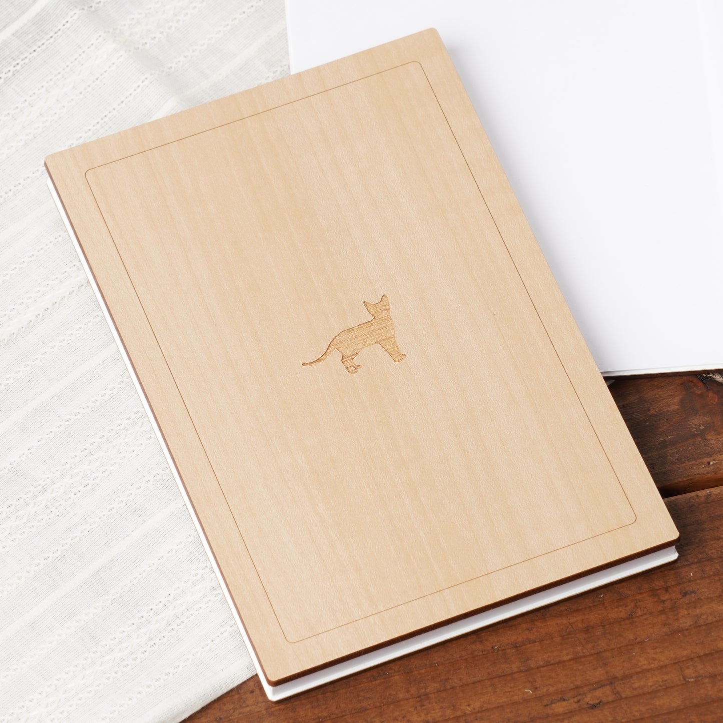 Goshuin stamp book cat