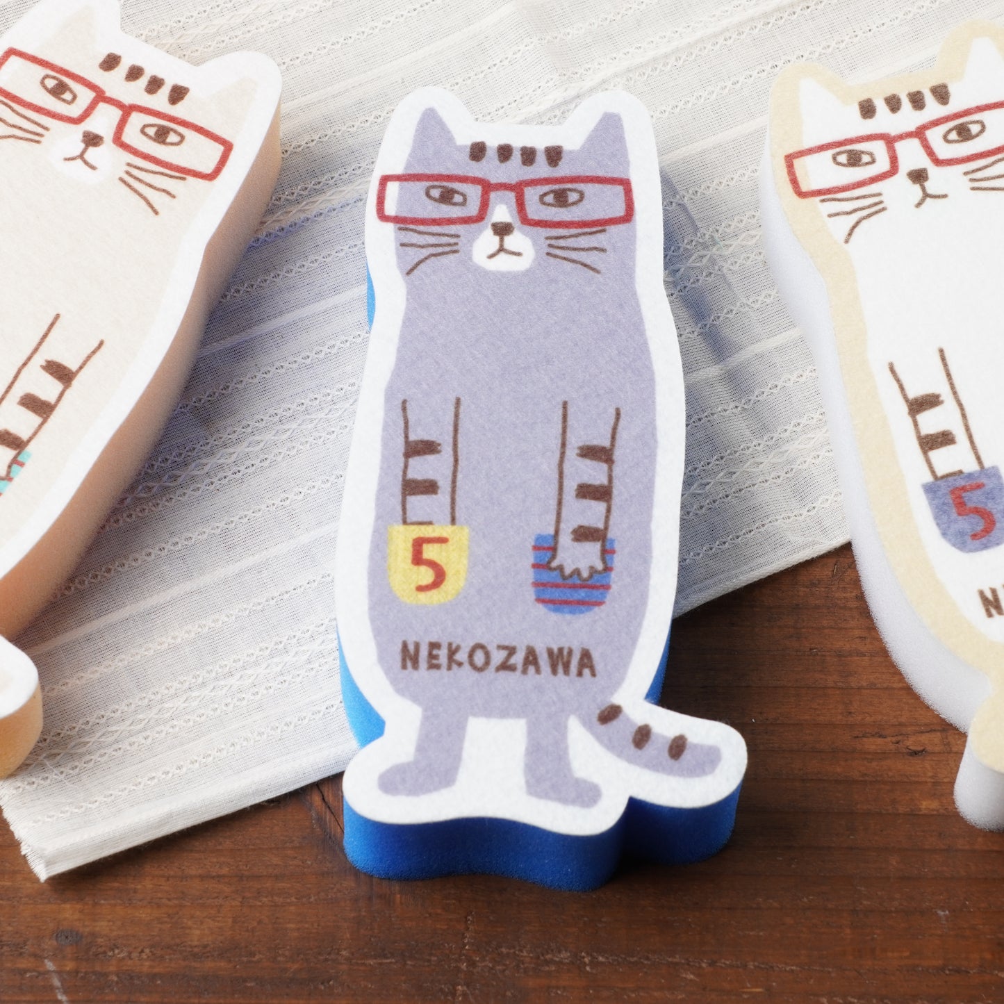 Kitchen Sponge Set - Nekozawa-san 3Pieces