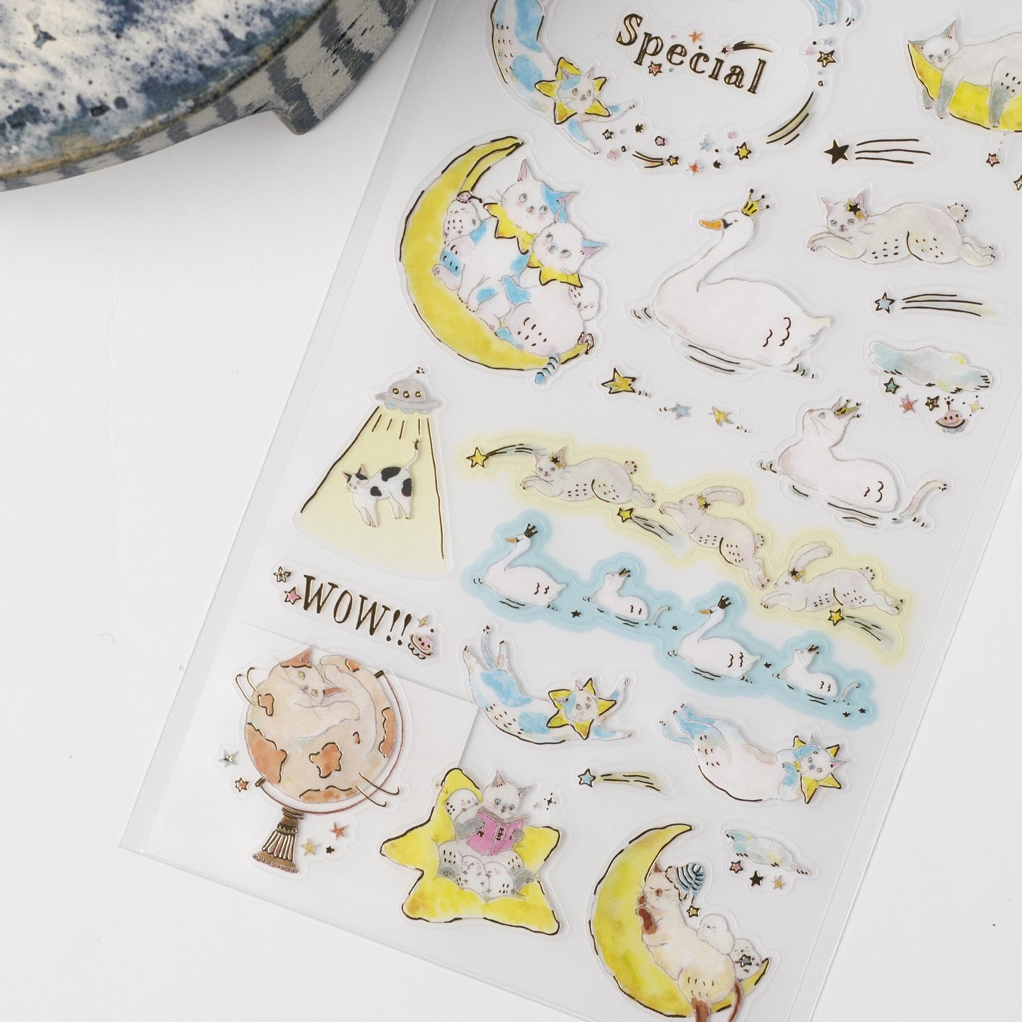 Tocoro Comugi Sticker Sheet - Night Sky