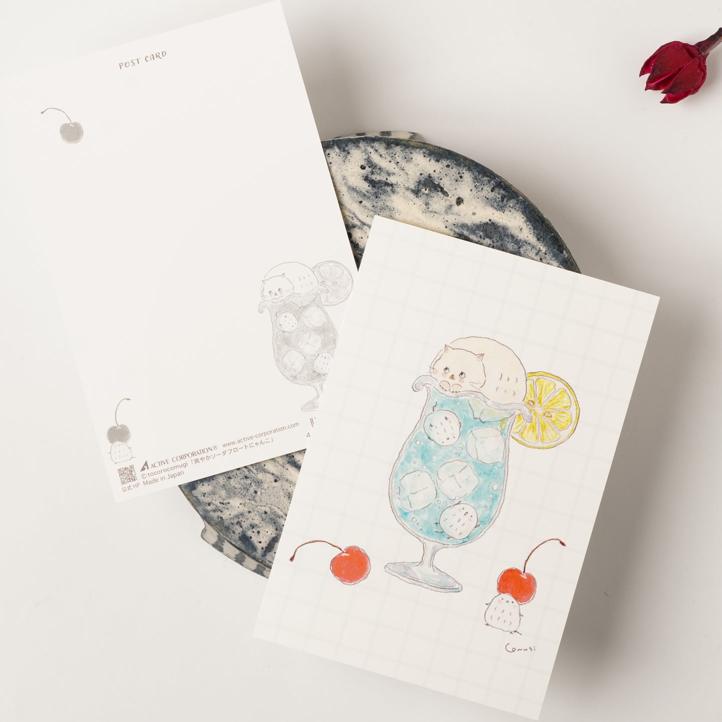 Tocoro Comugi Postcard – Soda Float