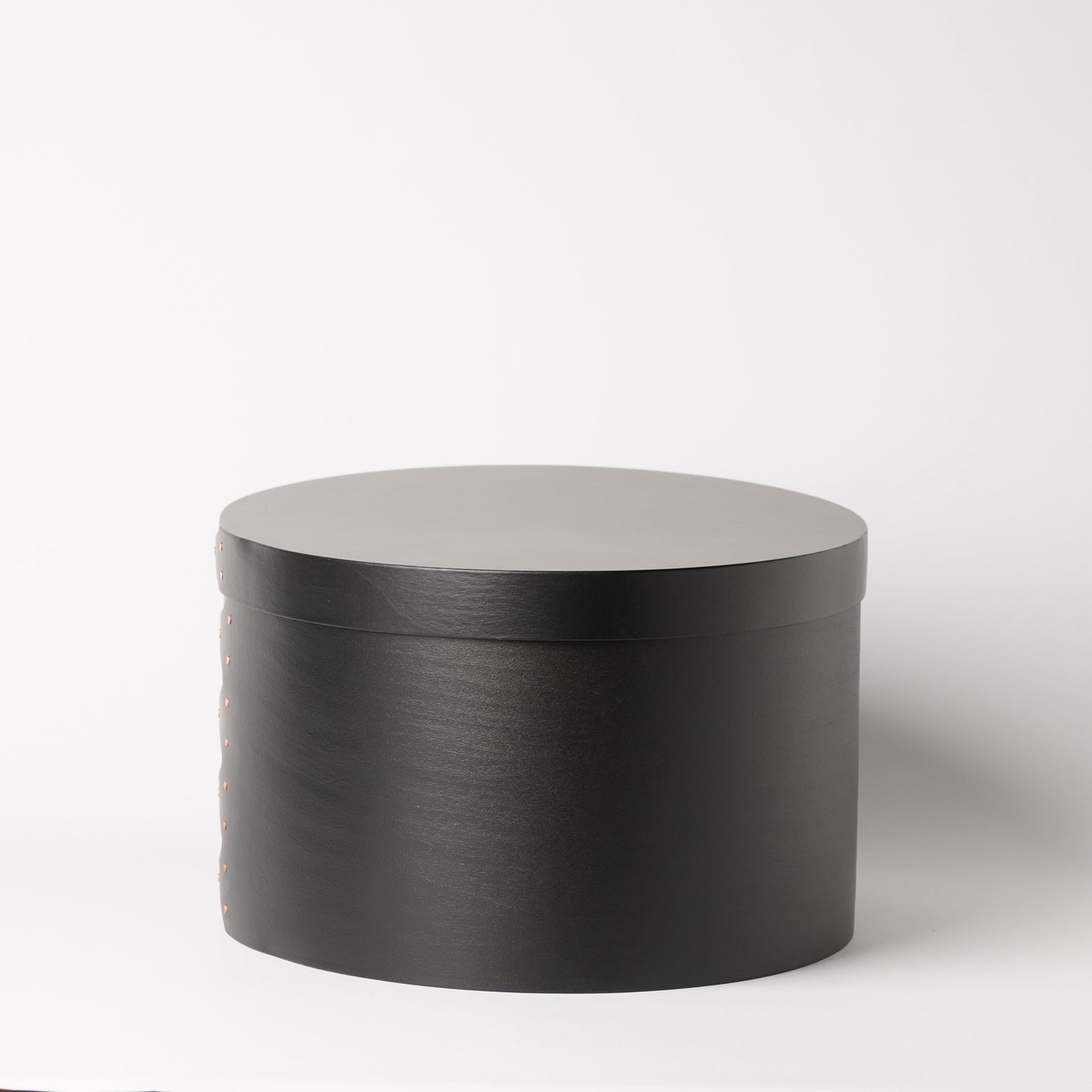 Wooden Oval Box Black L