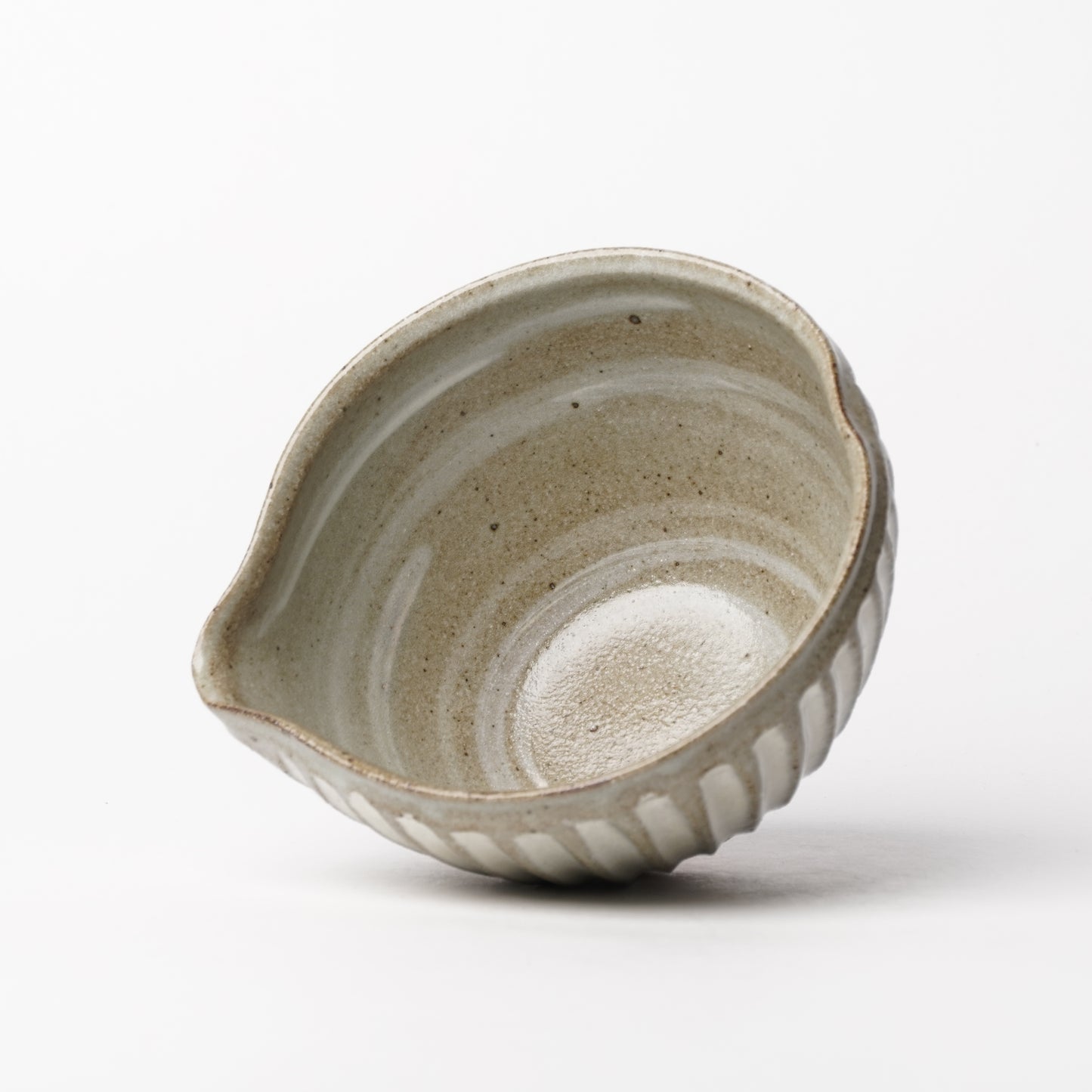 Shomura Shaving Kohiki Katskuchi Matcha Bowl