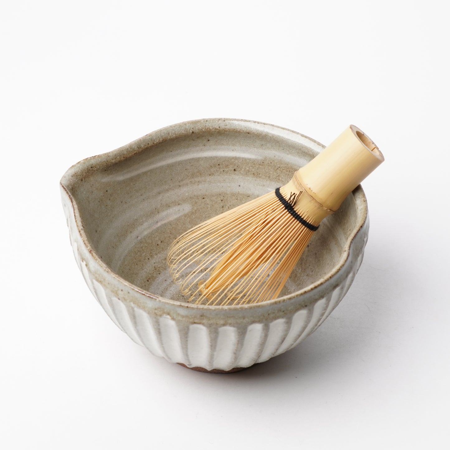 Shomura Shaving Kohiki Katskuchi Matcha Bowl