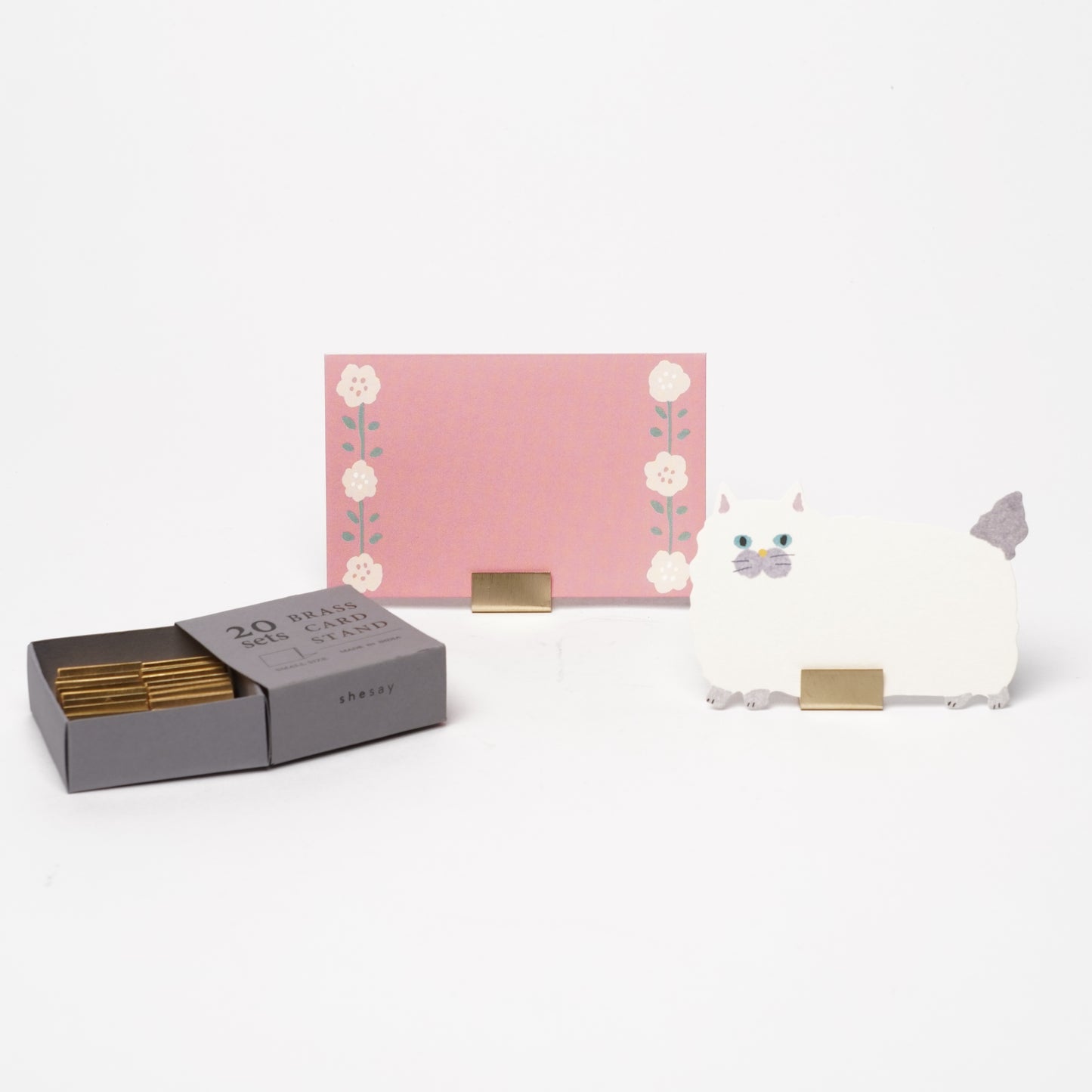 Mini Message Card Fluff Moo Moo