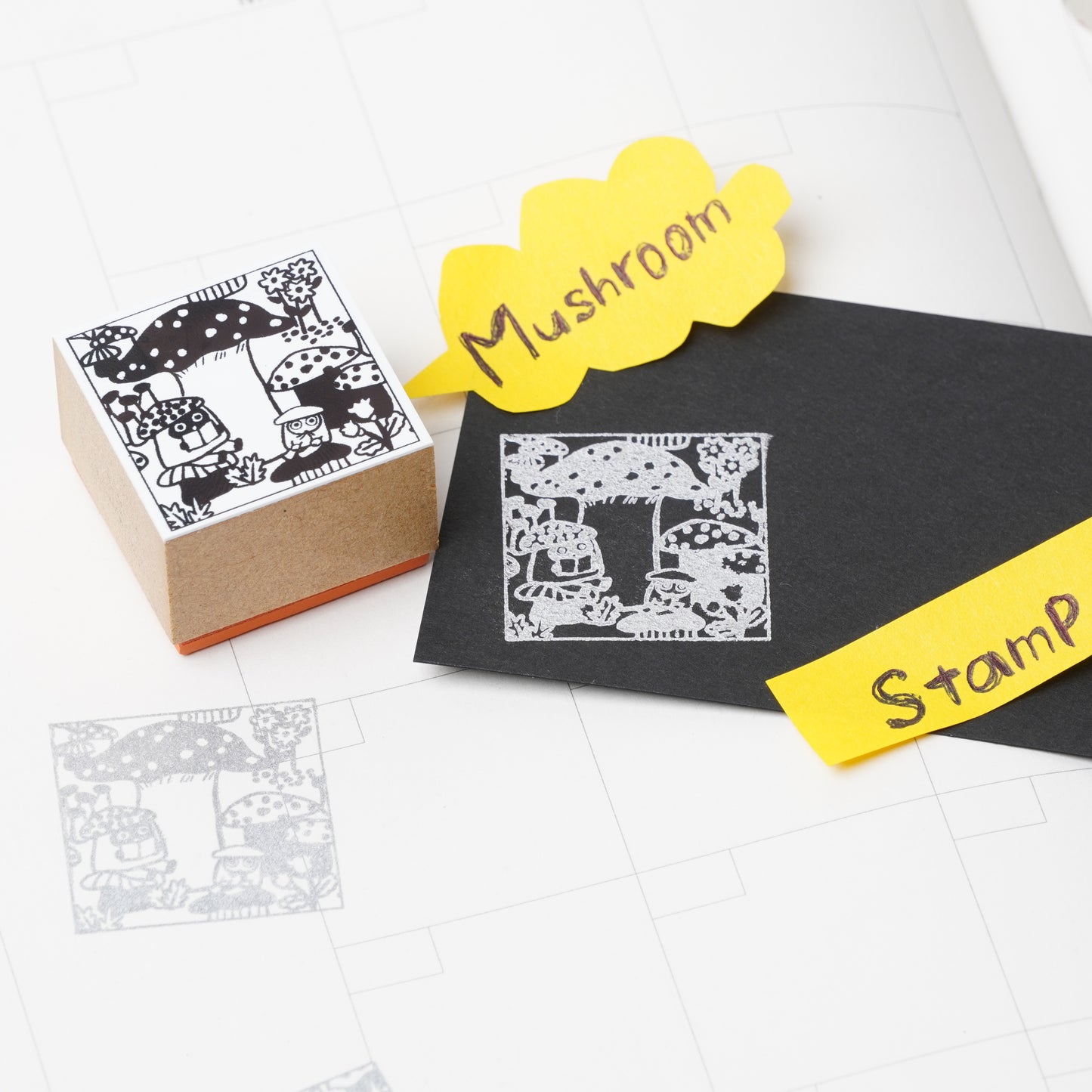 Mushroom stamp