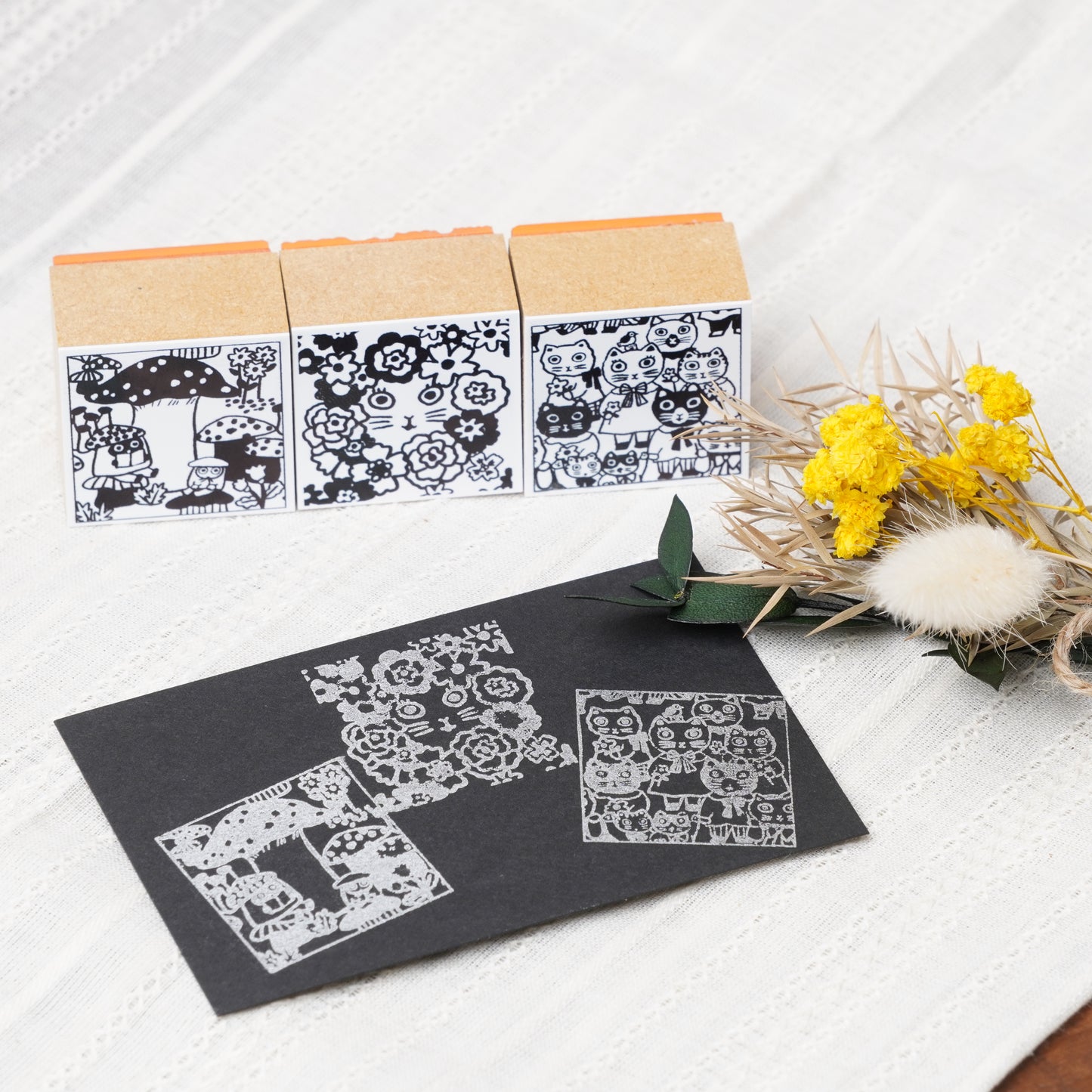 Mushroom stamp