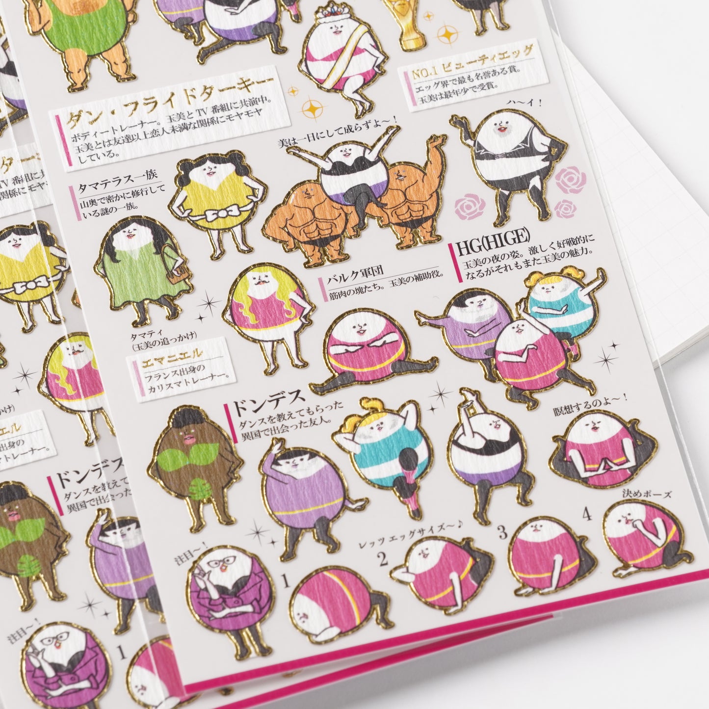 Otona Sticker Series Eggman - Encyclopedia for Grown-Ups