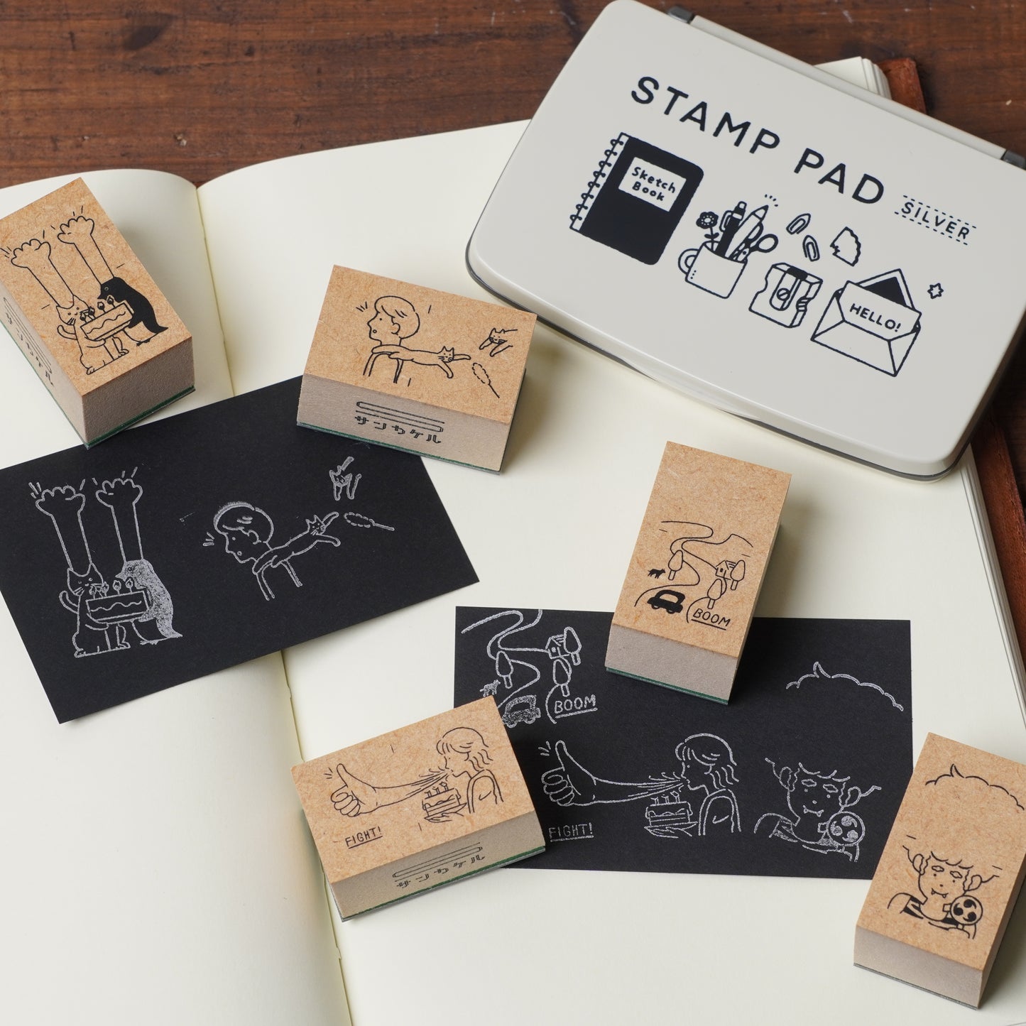 Nicoma Message Stamp - Thunder Stamp