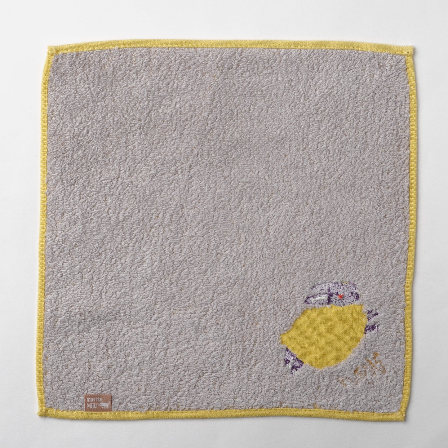 【moritaMiW】Fluffy Animal Handkerchief Hand Towel Size - Rabbit