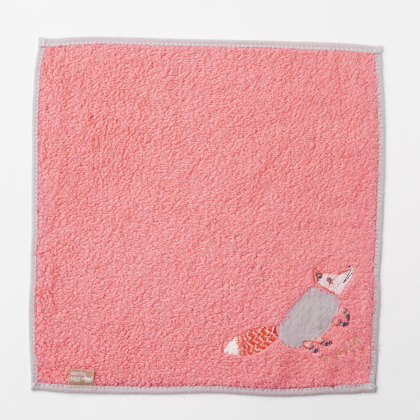 【moritaMiW】Fluffy Animal Handkerchief Hand Towel Size - Fox