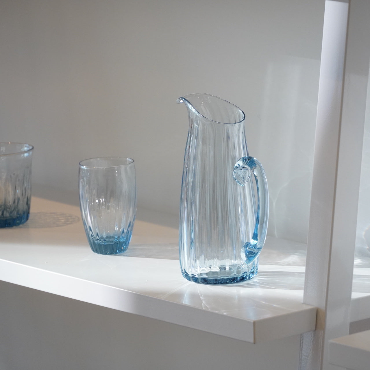 Hiroy Glass Studio Glass Pitcher Grice Series