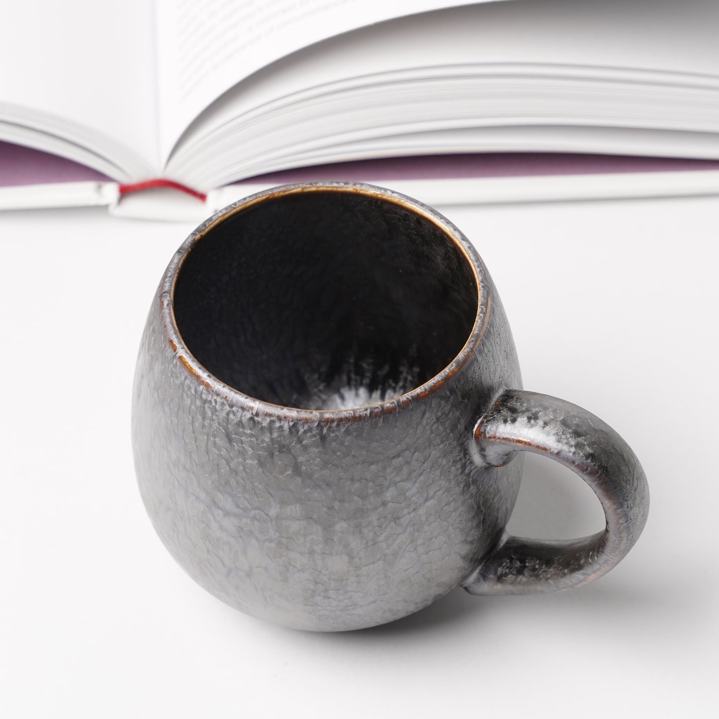 Pausa Ball Mug – Iron Black | Recycled Mino Ware