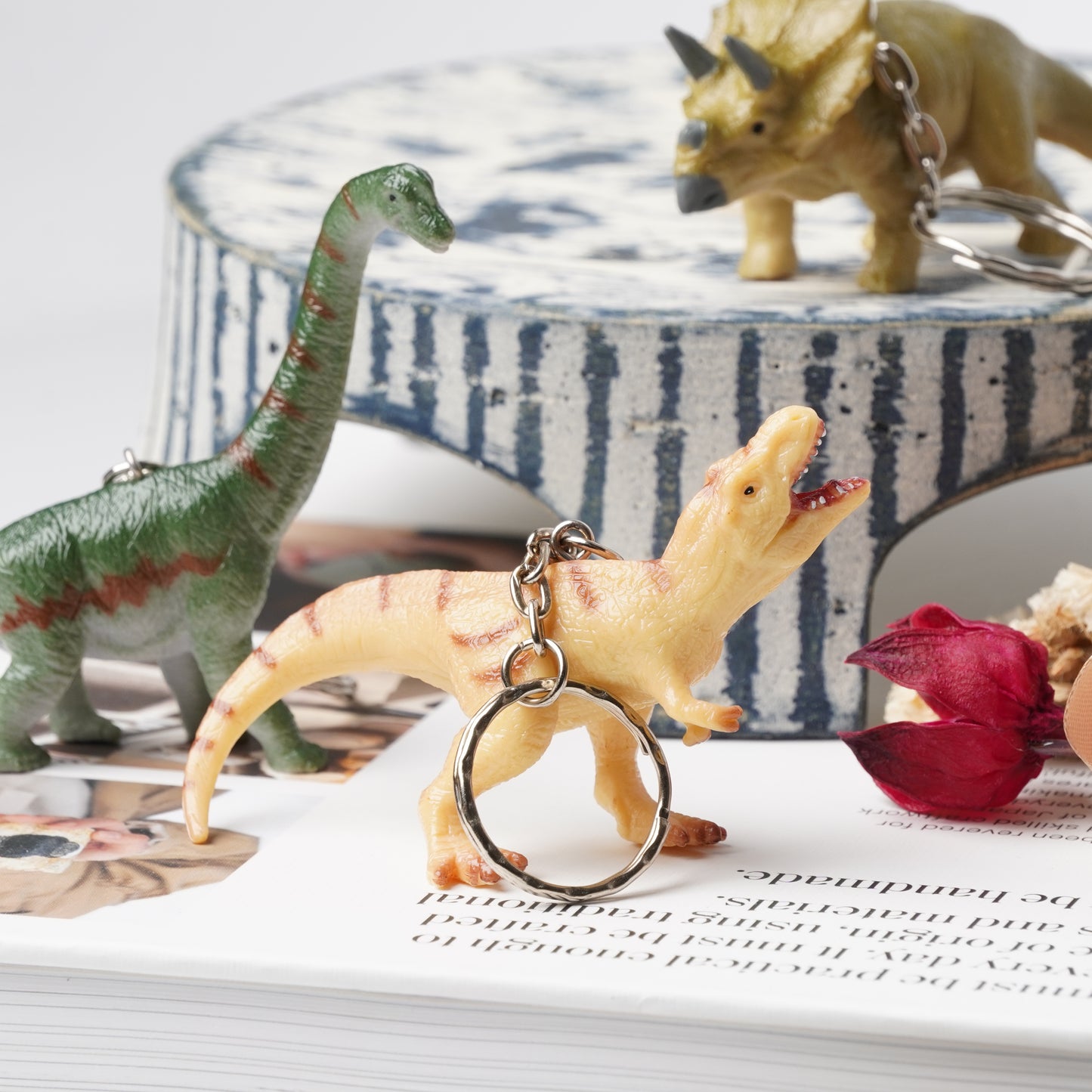 Science & Nature Dinosaur Keyring - Tyrannosausrus