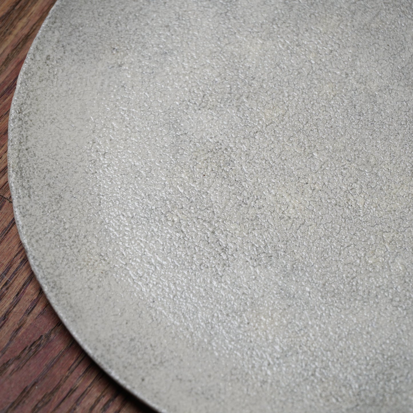 Mutsumi Ohashi Ash Glaze Dinner Plate