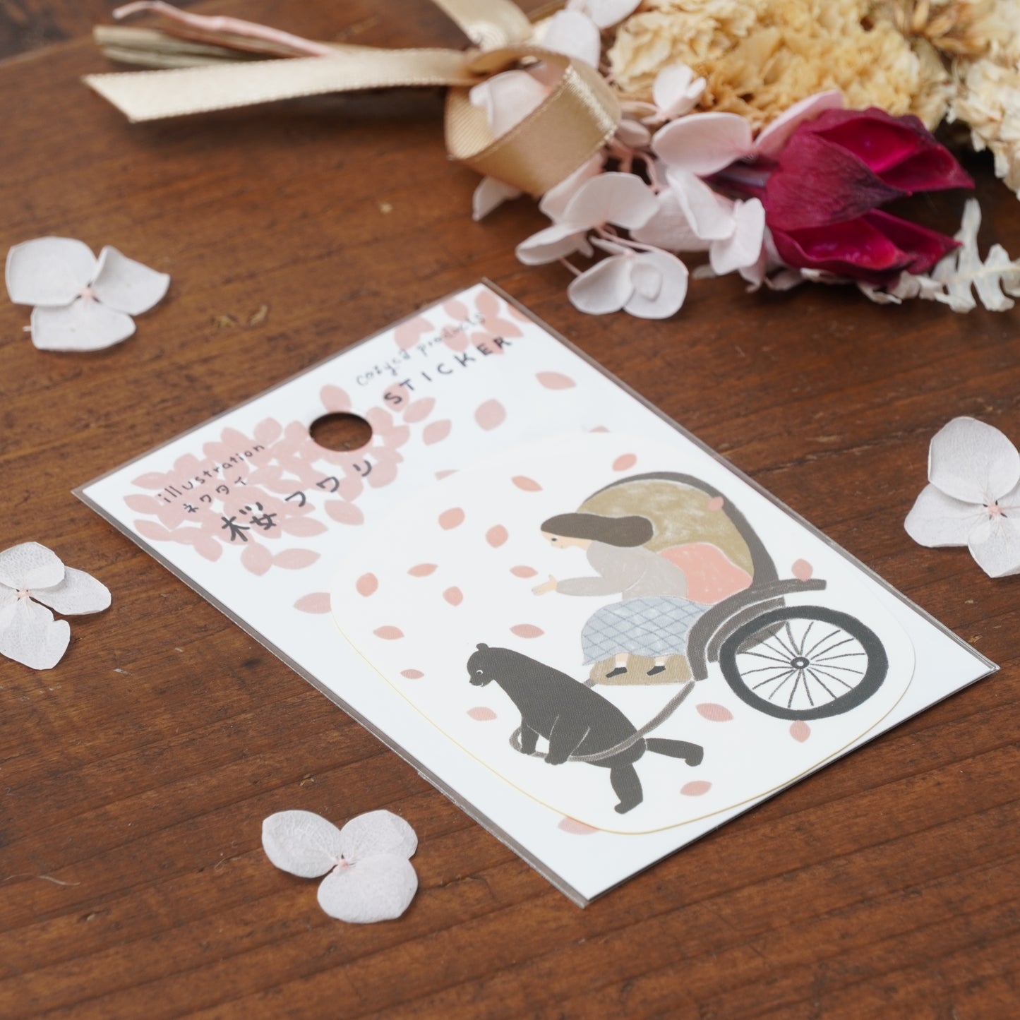 Kawaii Japanese Sticker Pack - Sakura Rickshaw