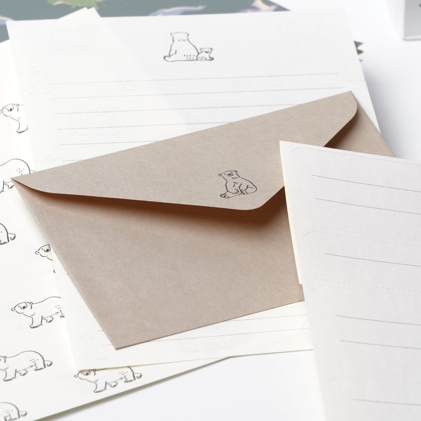 KITTERA Anipale Letter Set - Polar Bear