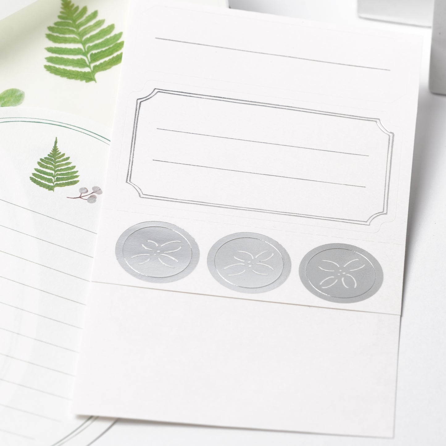 KITTERA Pressed Flower Letter Set - Green