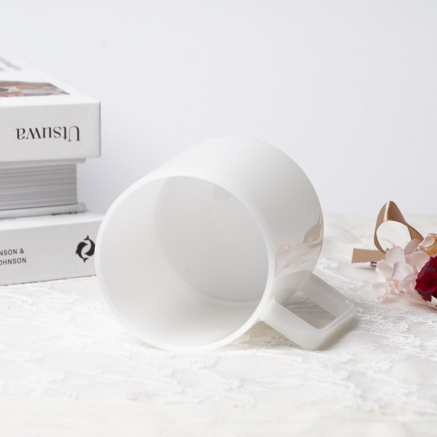 Fufu Mug L -330ml Heat Resustant Glass Cup