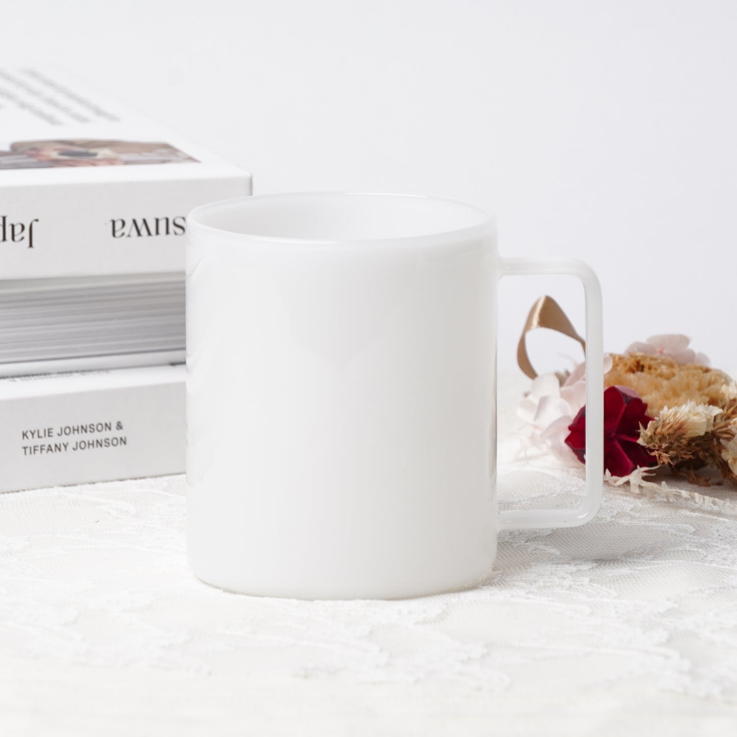 Fufu Mug L -330ml Heat Resustant Glass Cup